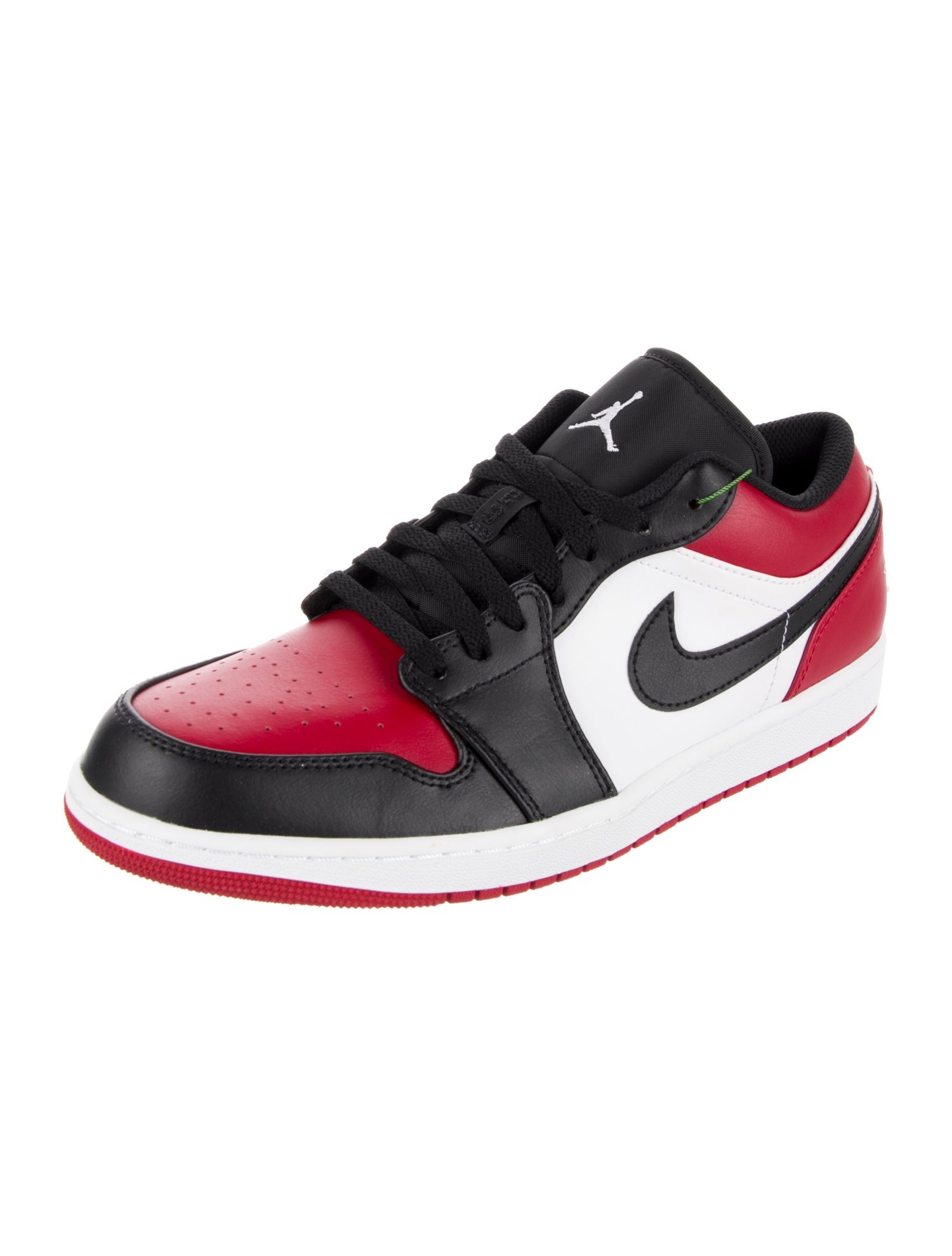 Jordan Air Jordan 1 Low Bred Toe Sneakers w/ Tags