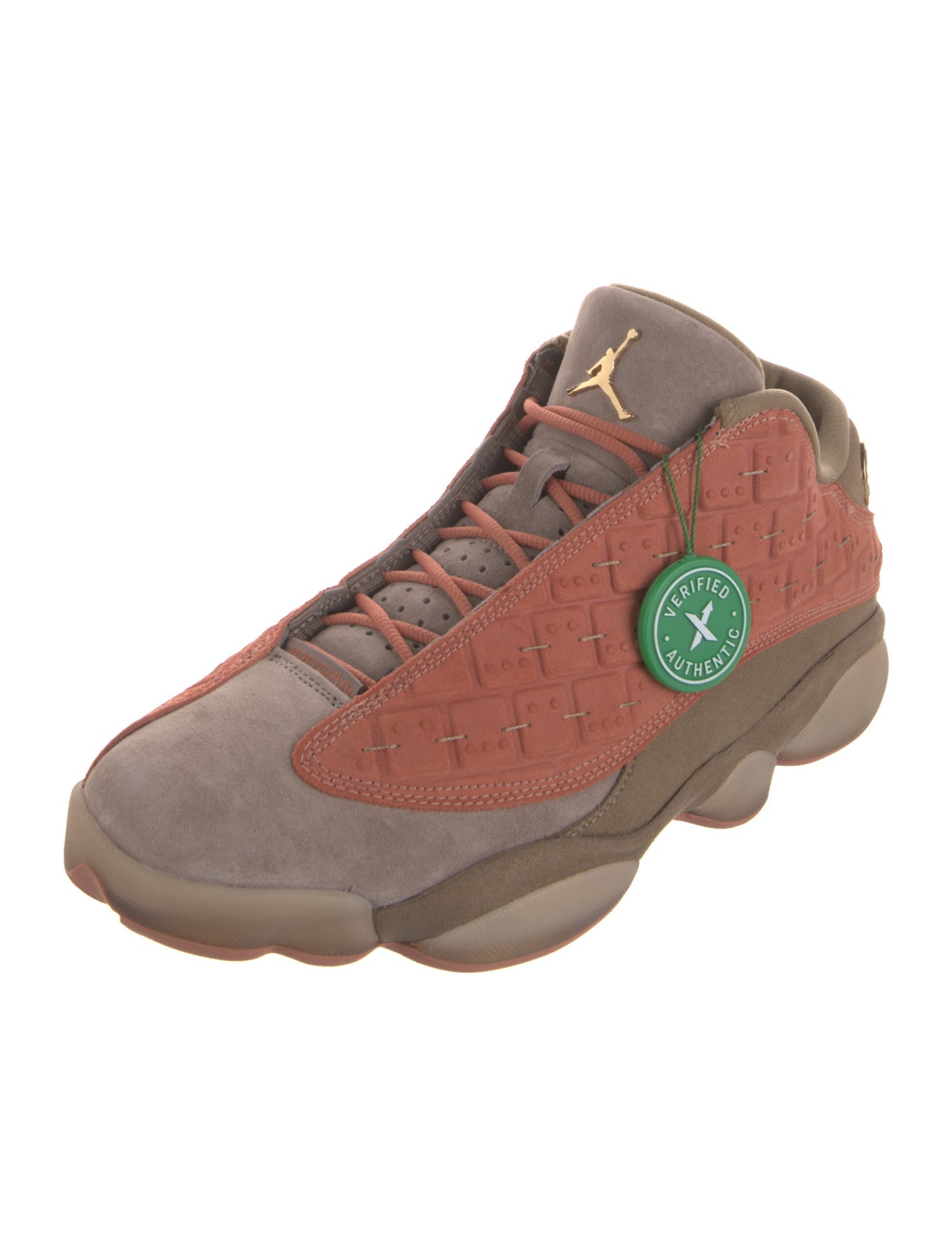 Jordan Nubuck Colorblock Pattern Sneakers