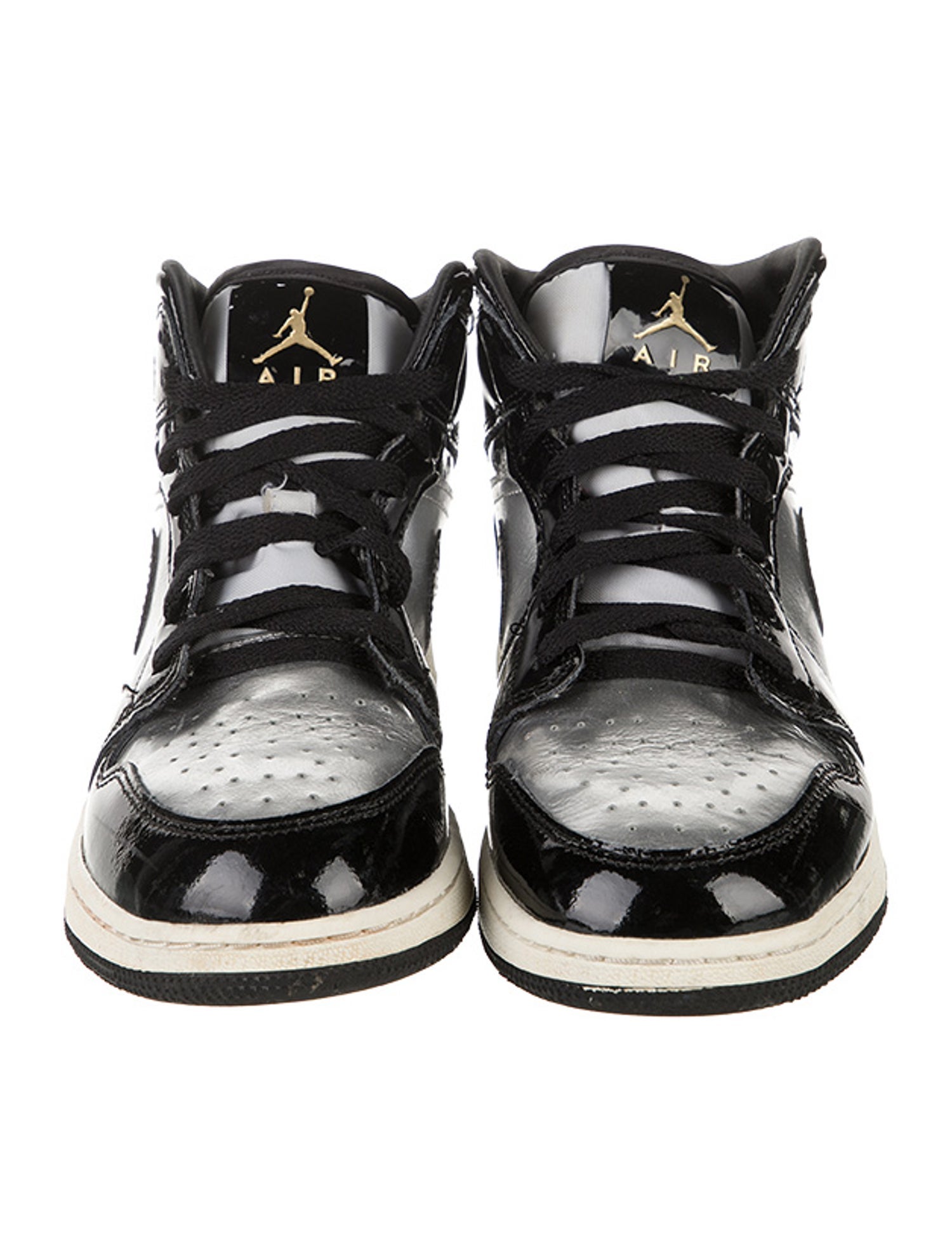 Jordan 1 Mid SE GS Black Metallic Silver