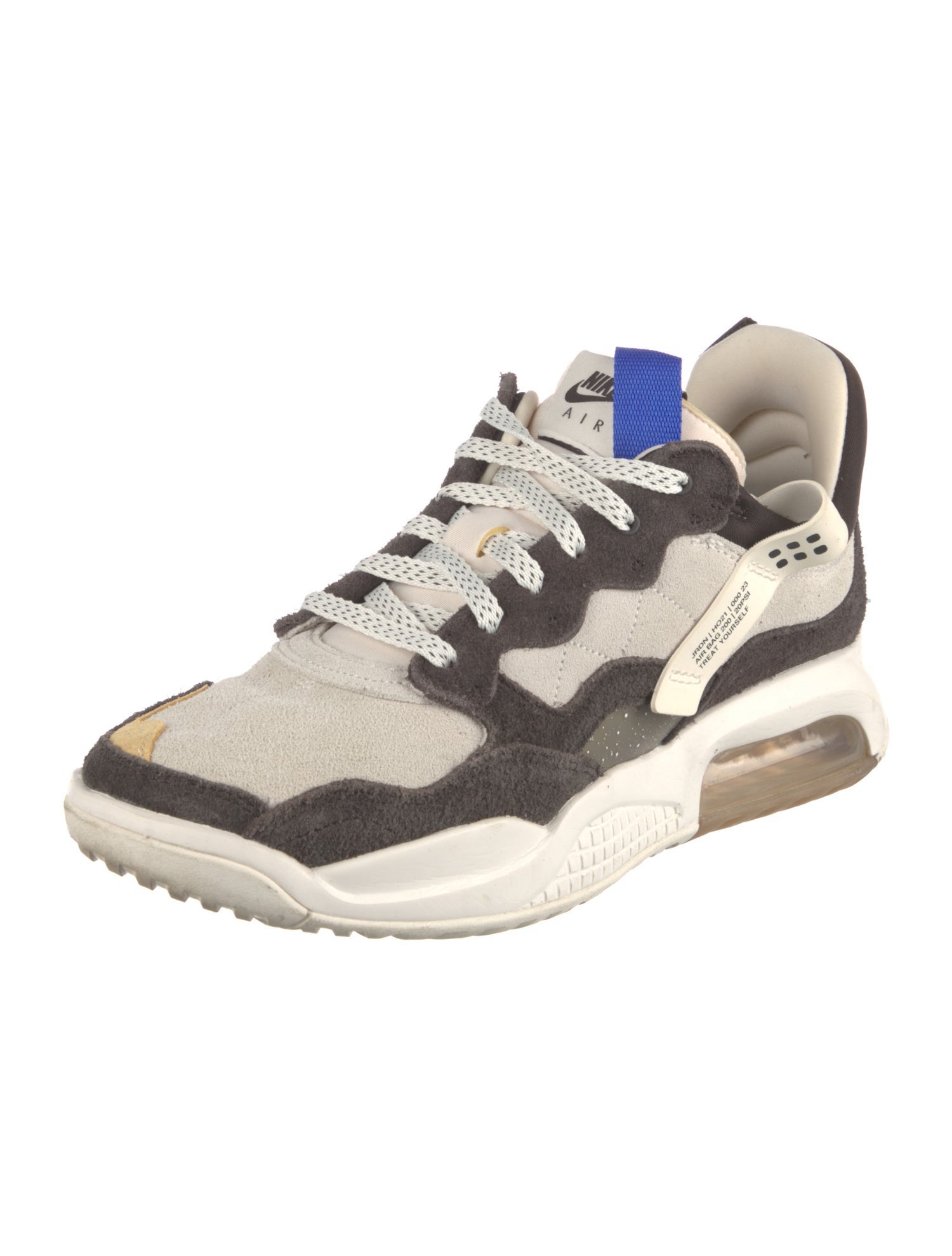 Jordan Suede Mesh Accents Sneakers