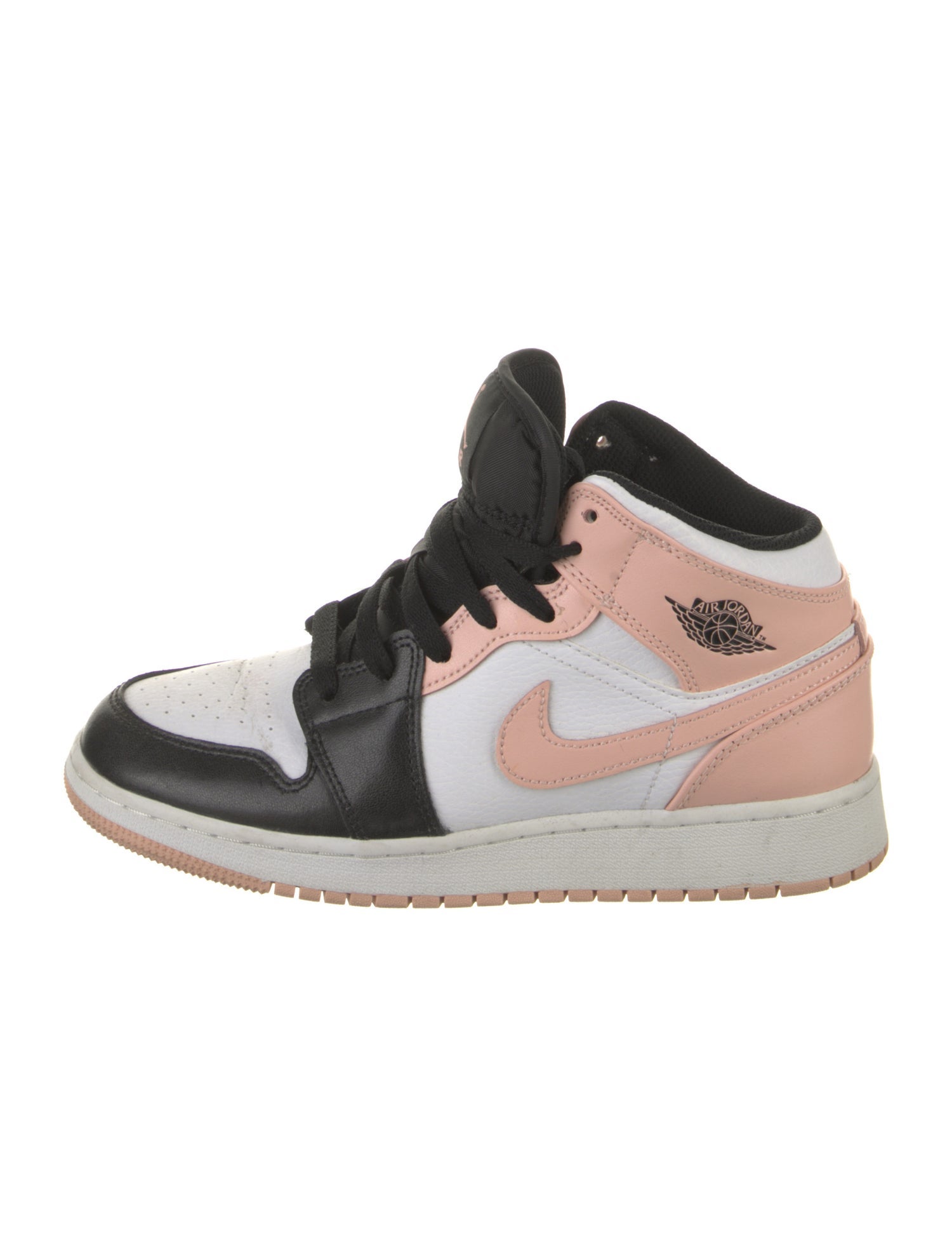 Jordan 1 Mid 'Arctic Orange' (GS) Athletic Sneakers