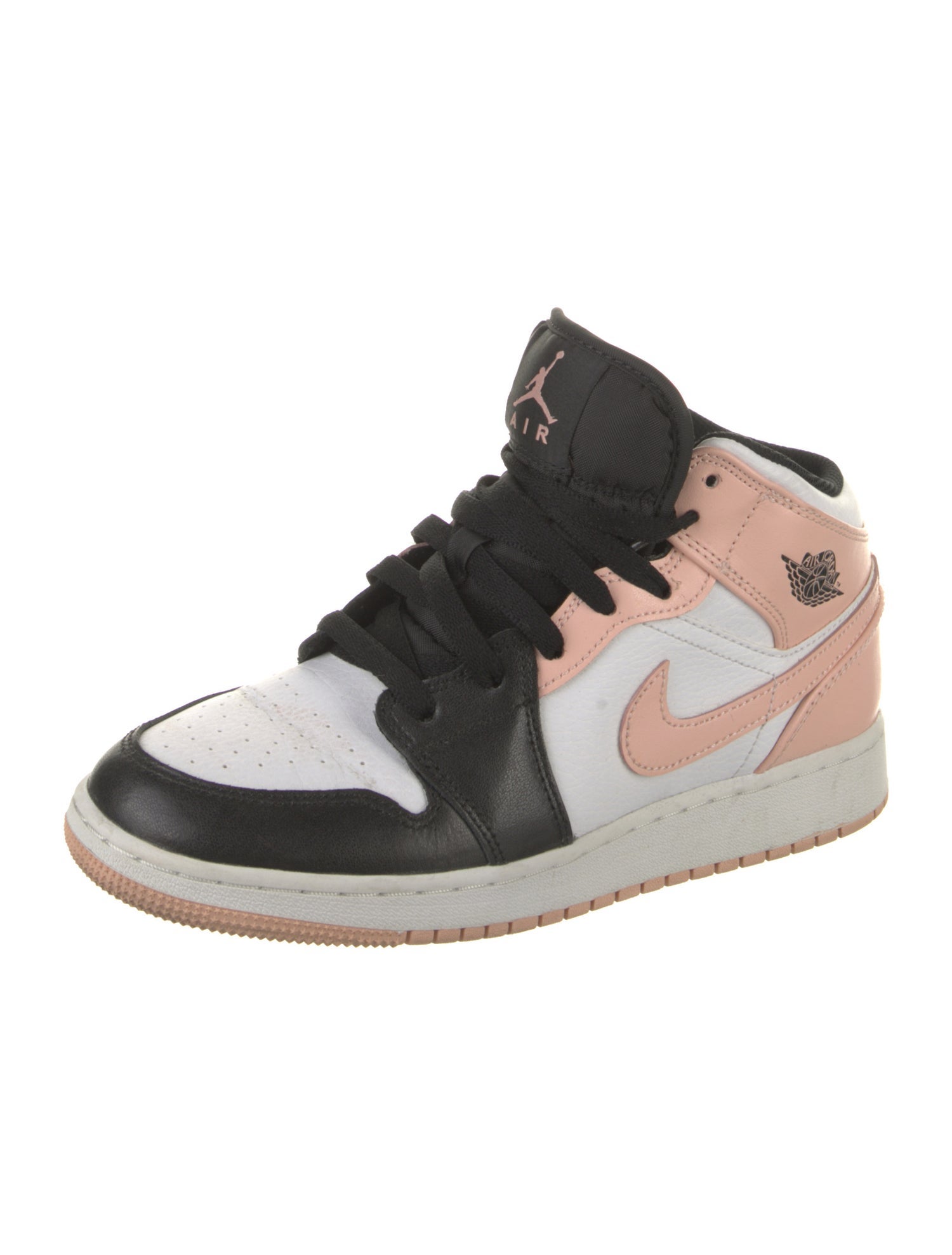 Jordan 1 Mid 'Arctic Orange' (GS) Athletic Sneakers