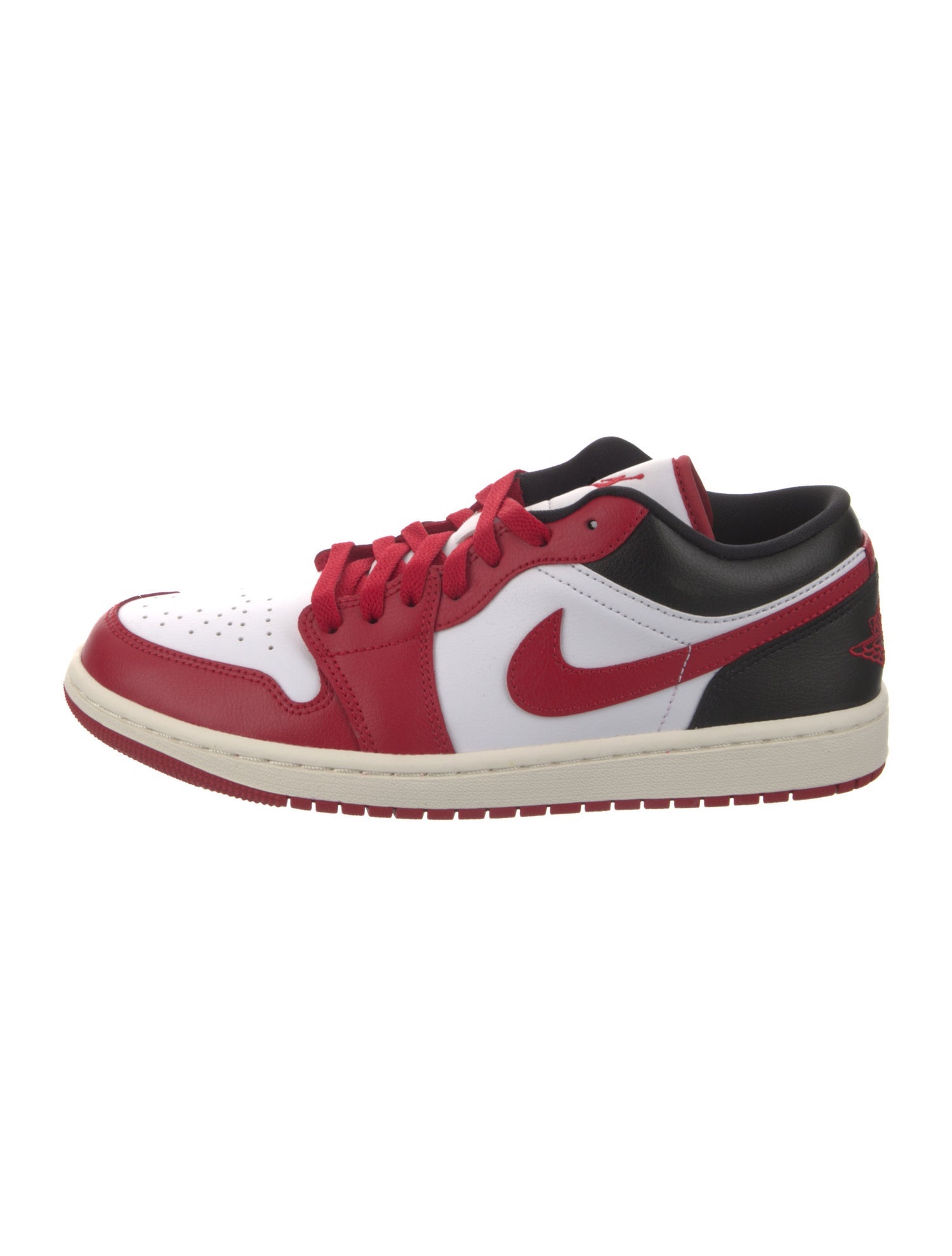 Jordan 1 Low 'White Gym Red' Sneakers