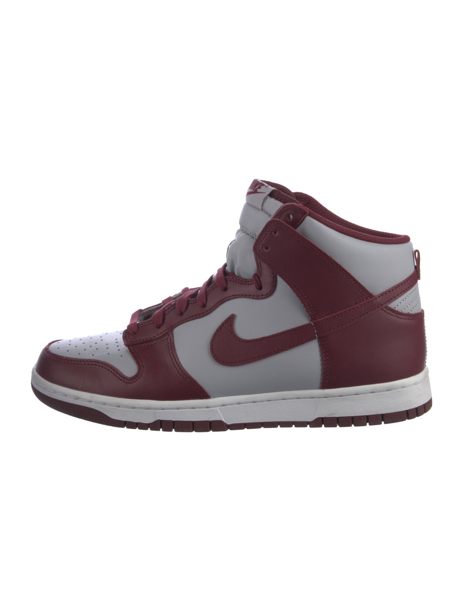 Jordan Leather Colorblock Pattern Sneakers