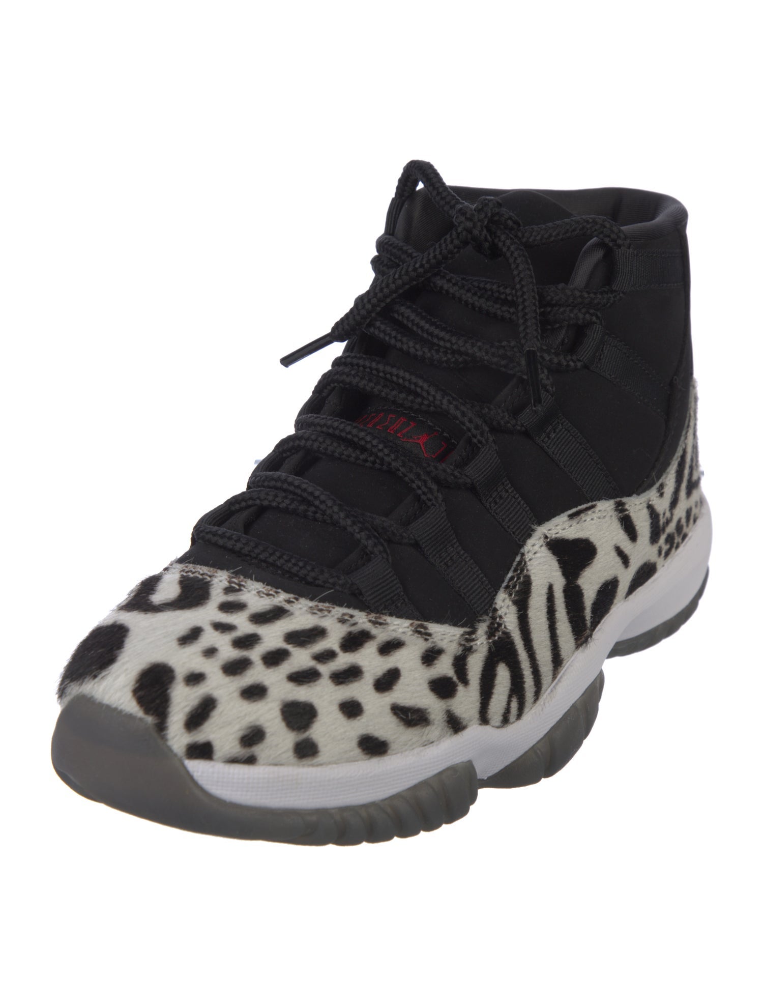 Jordan Ponyhair Animal Print Athletic Sneakers
