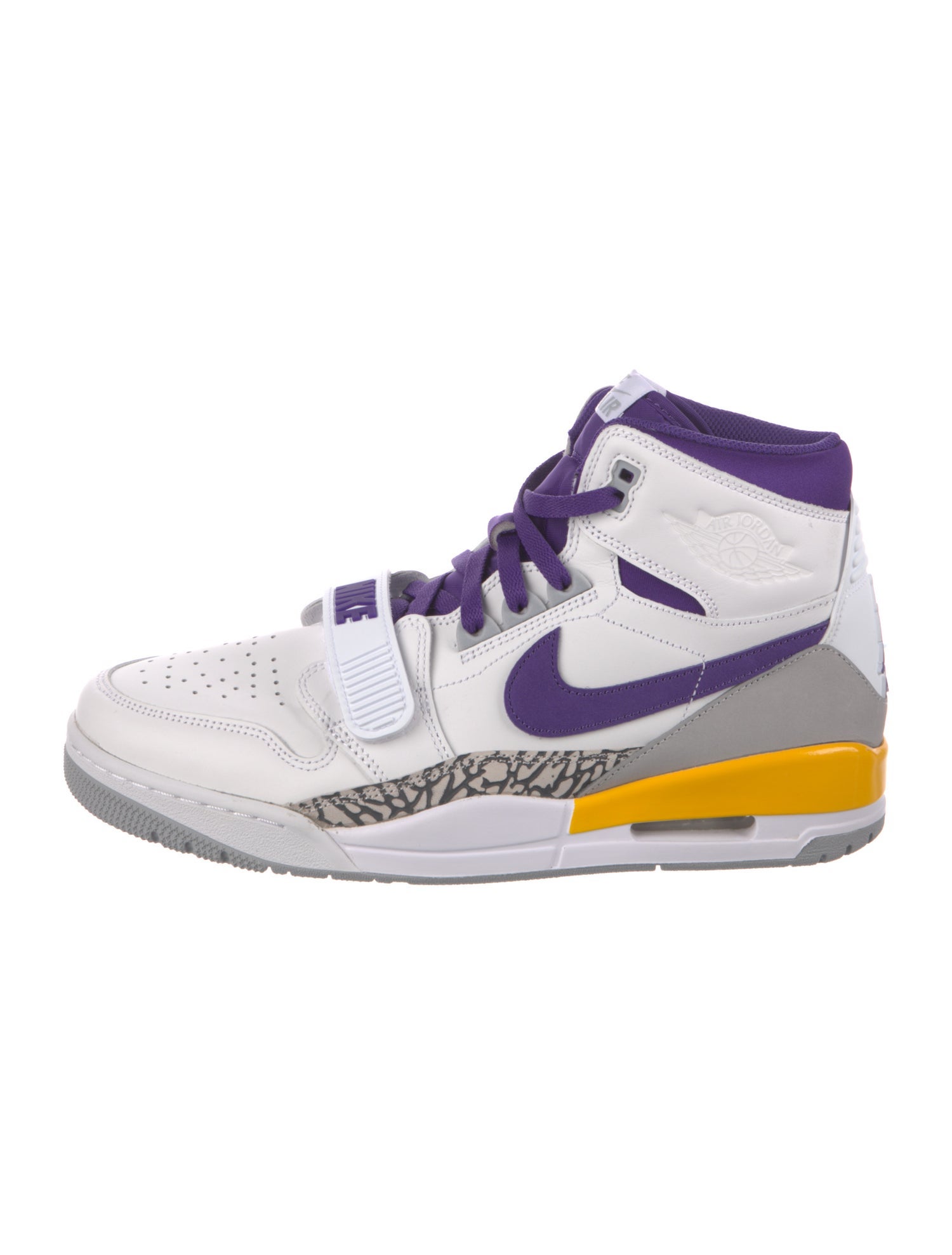 Jordan Leather Printed Sneakers