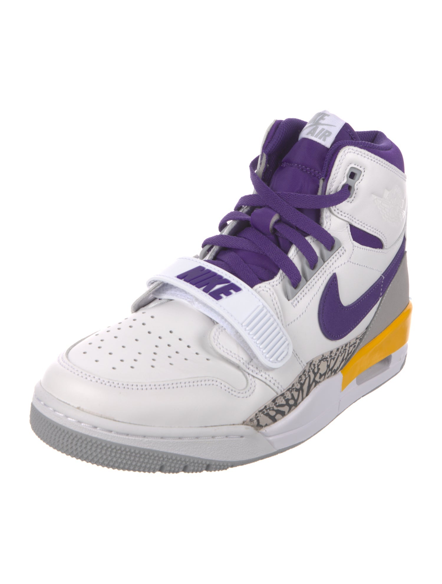 Jordan Leather Printed Sneakers