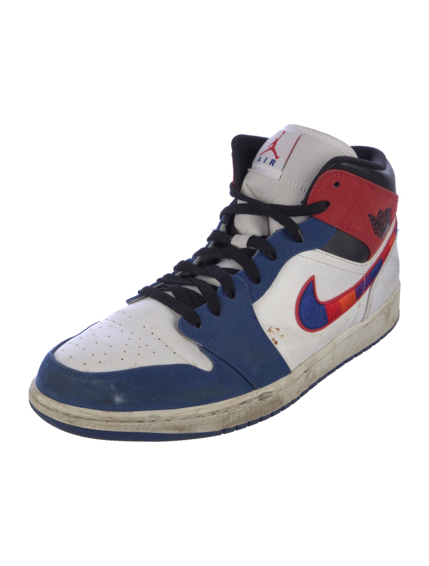 Jordan Leather Printed Sneakers