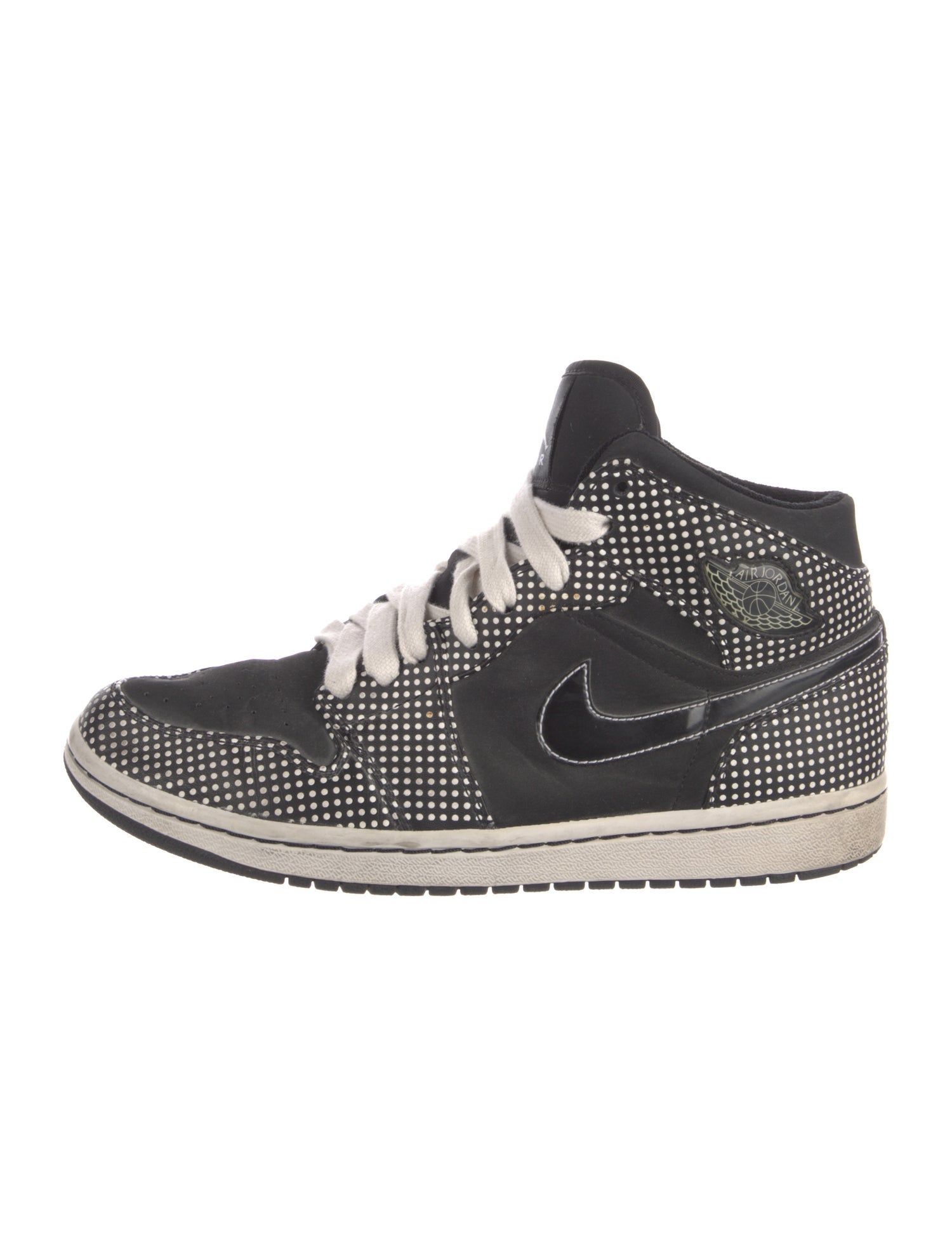 Jordan Jordan 1 Retro Polka Dot Black White Sneakers