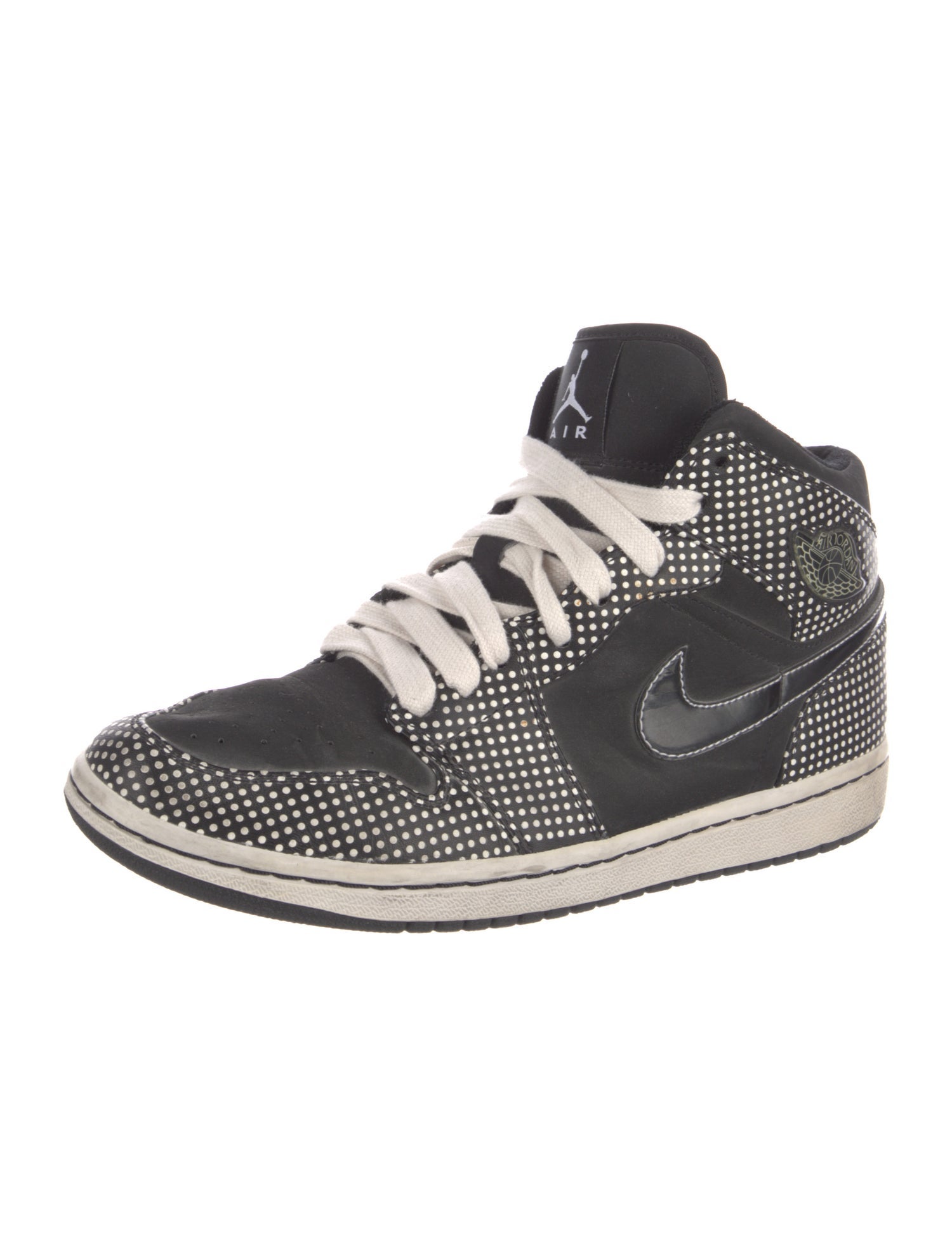 Jordan Jordan 1 Retro Polka Dot Black White Sneakers