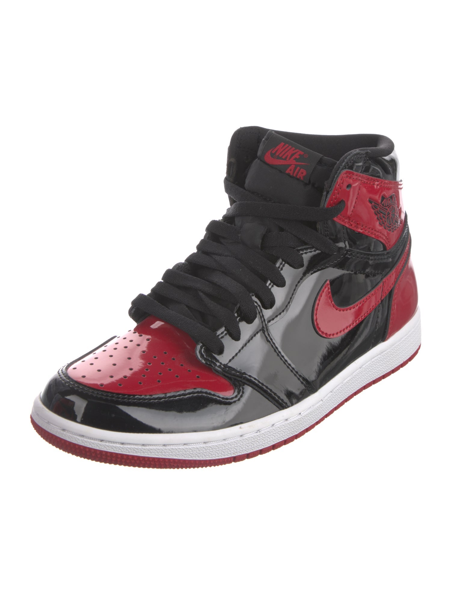 Jordan 1 Retro High OG Patent Bred Sneakers