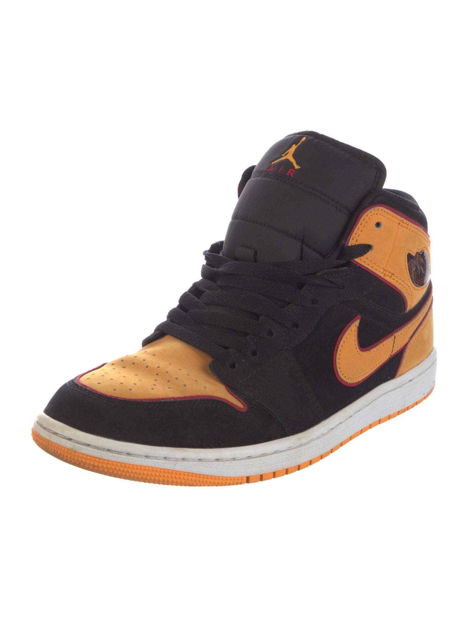 Jordan Nubuck Colorblock Pattern Sneakers