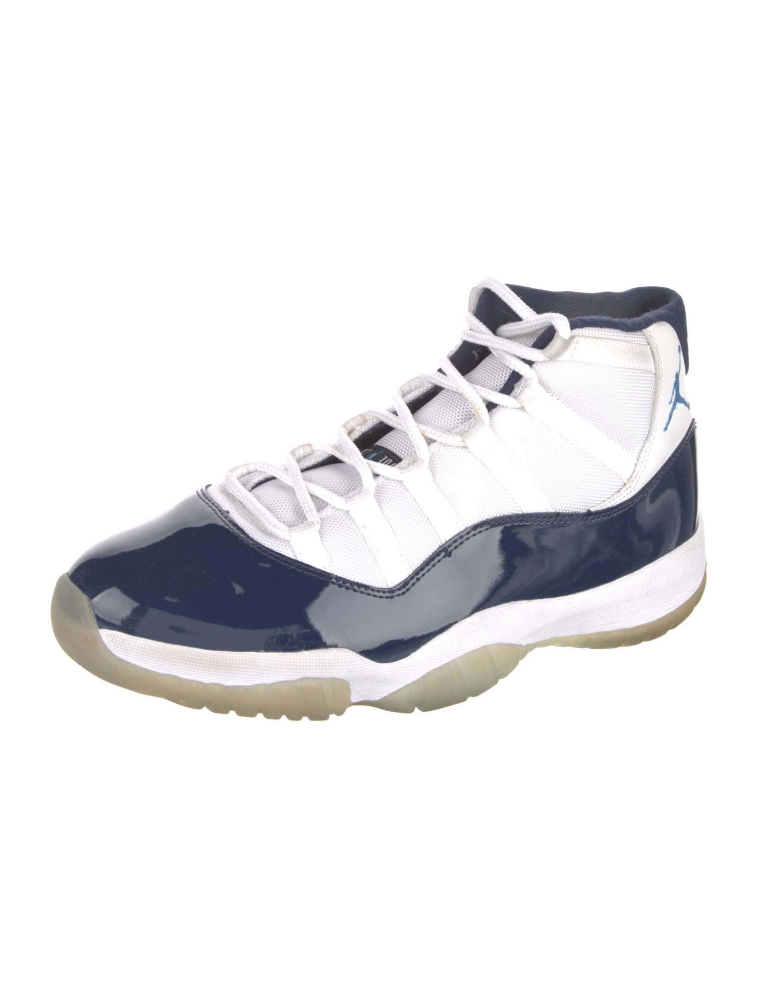 Jordan Patent Leather Colorblock Pattern Sneakers