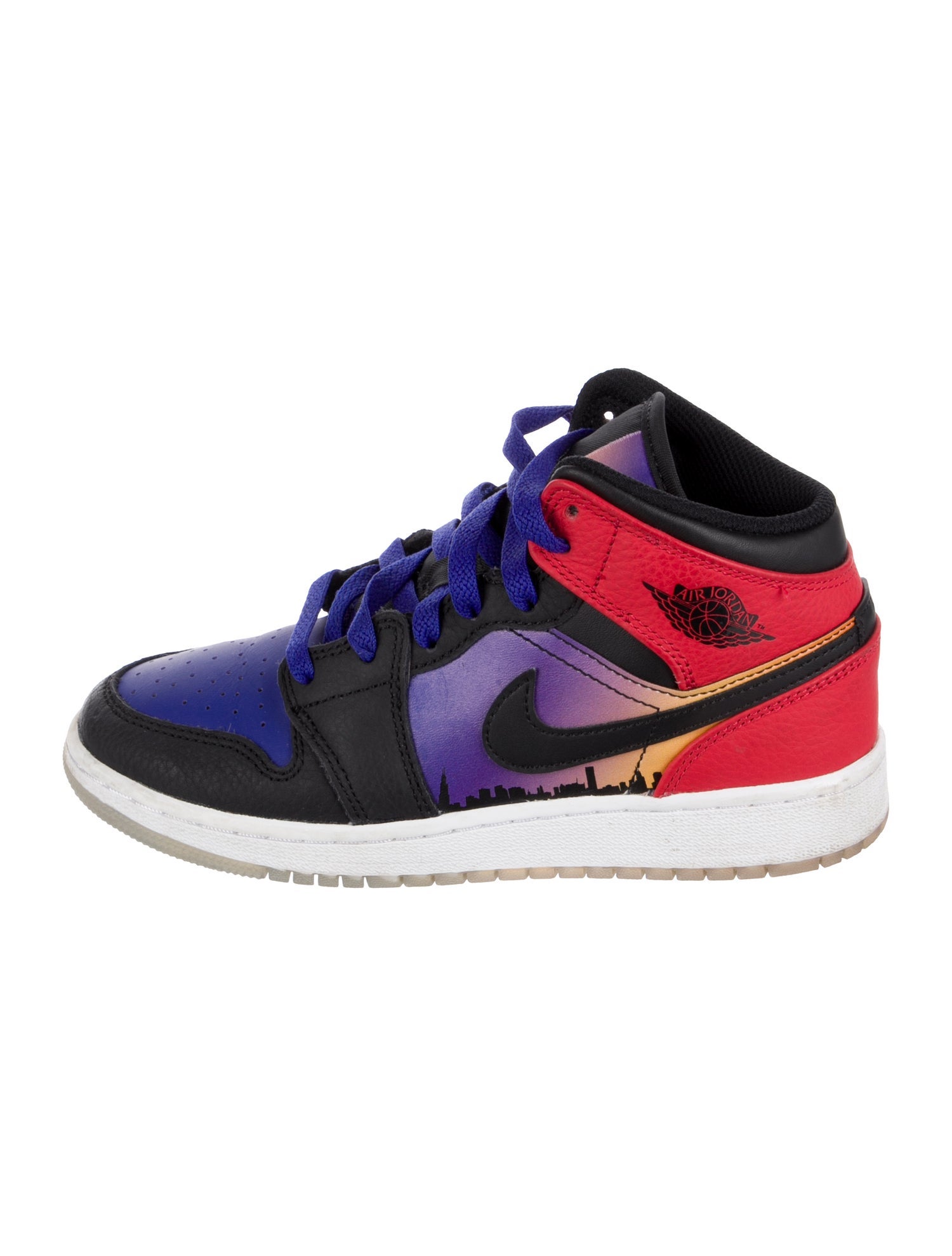 Jordan Boys' 1 Mid SS Skyline (GS) Sneakers