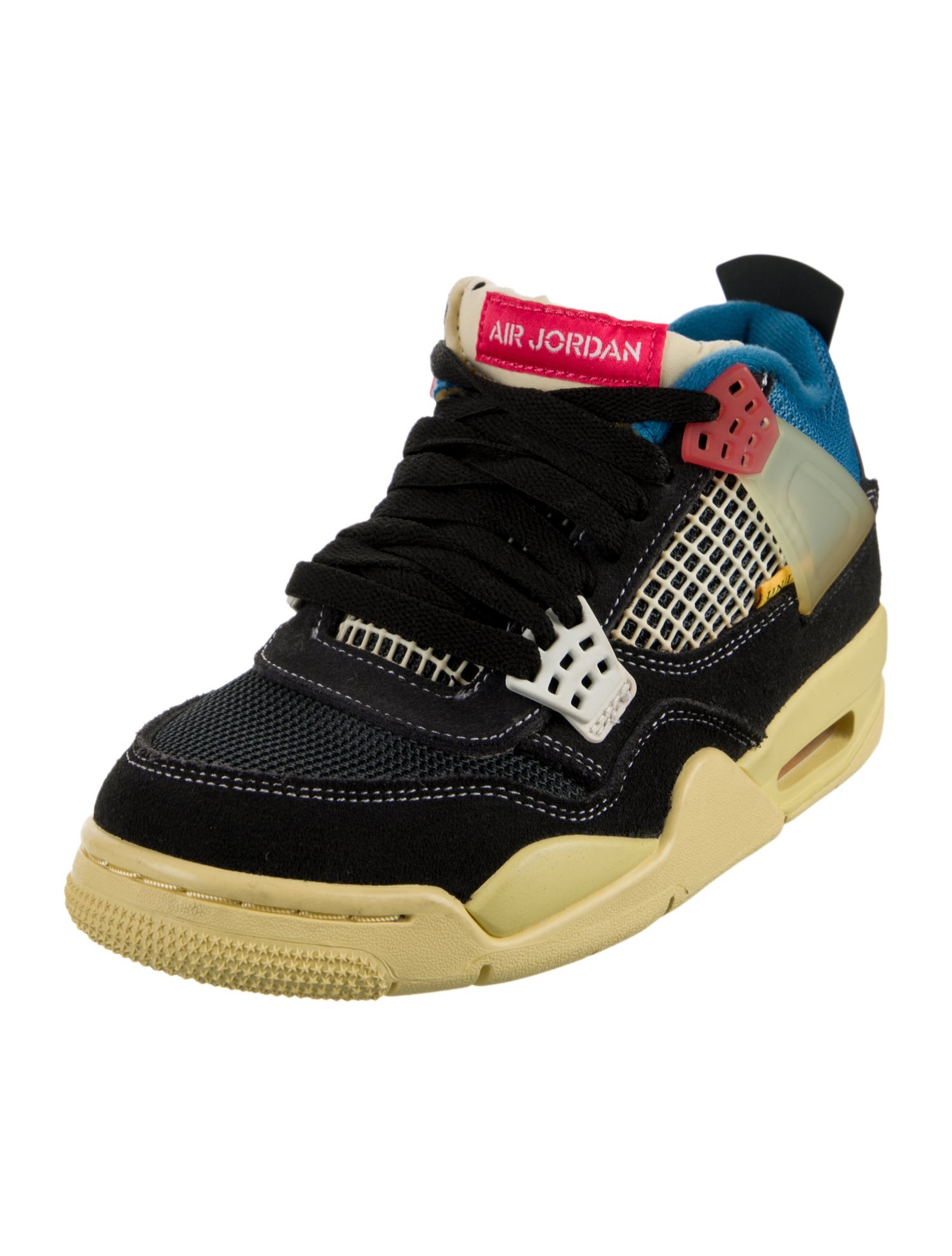 Jordan 4 Retro "Union Off Noir" Wedge Sneakers