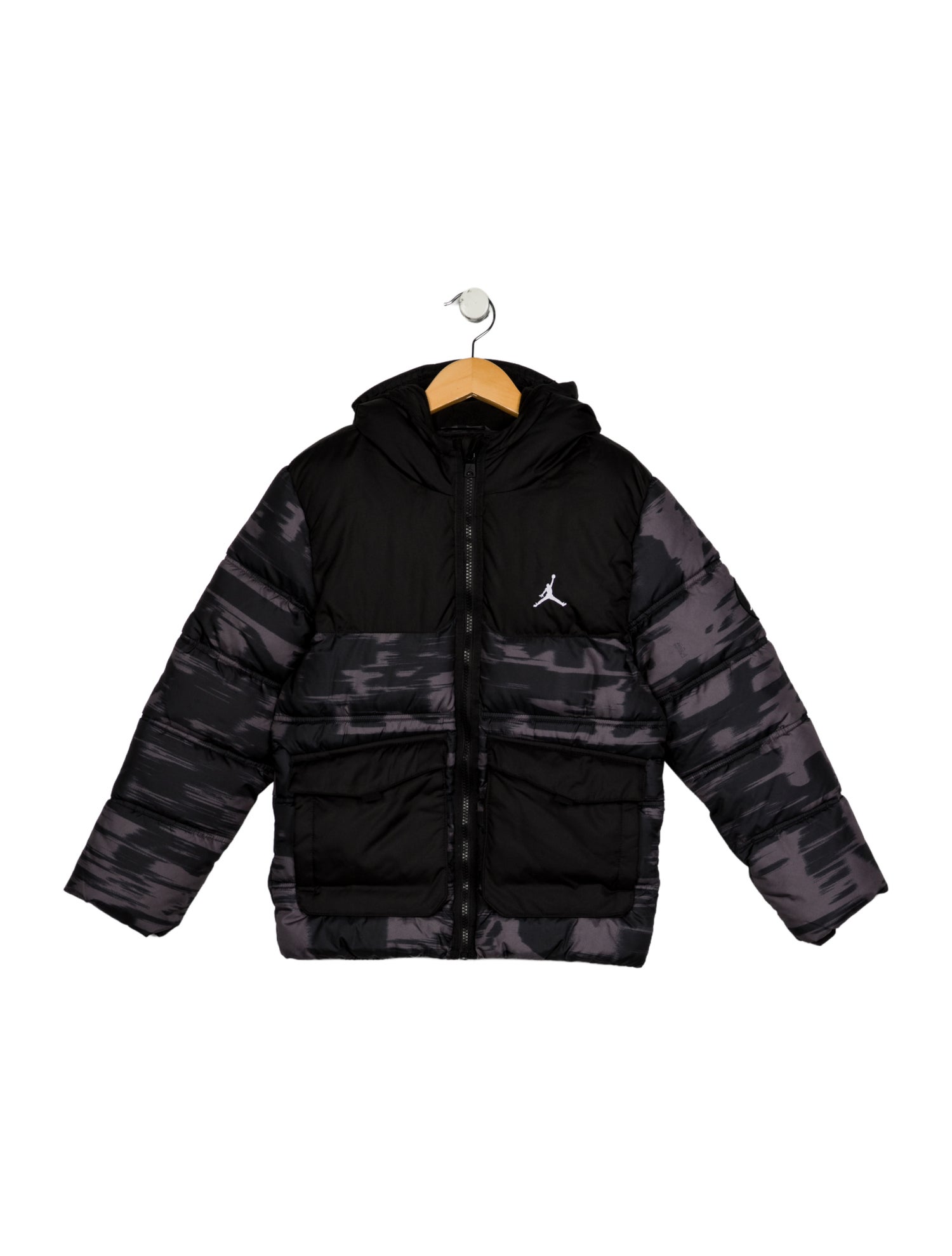 Jordan Boys' Patterned Puffer Coat