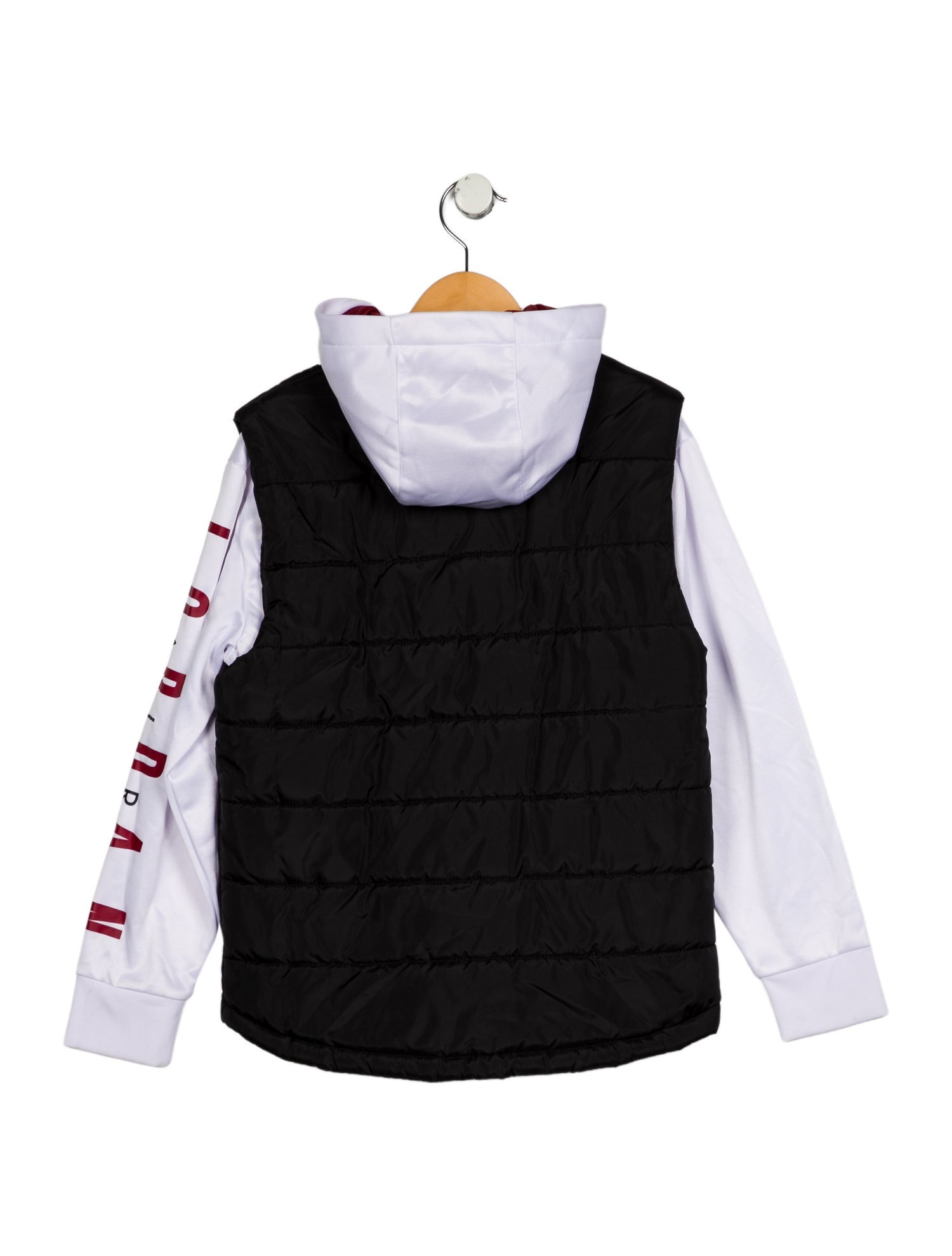 Jordan Boys' Hooded 2-fer Puffer Jacket