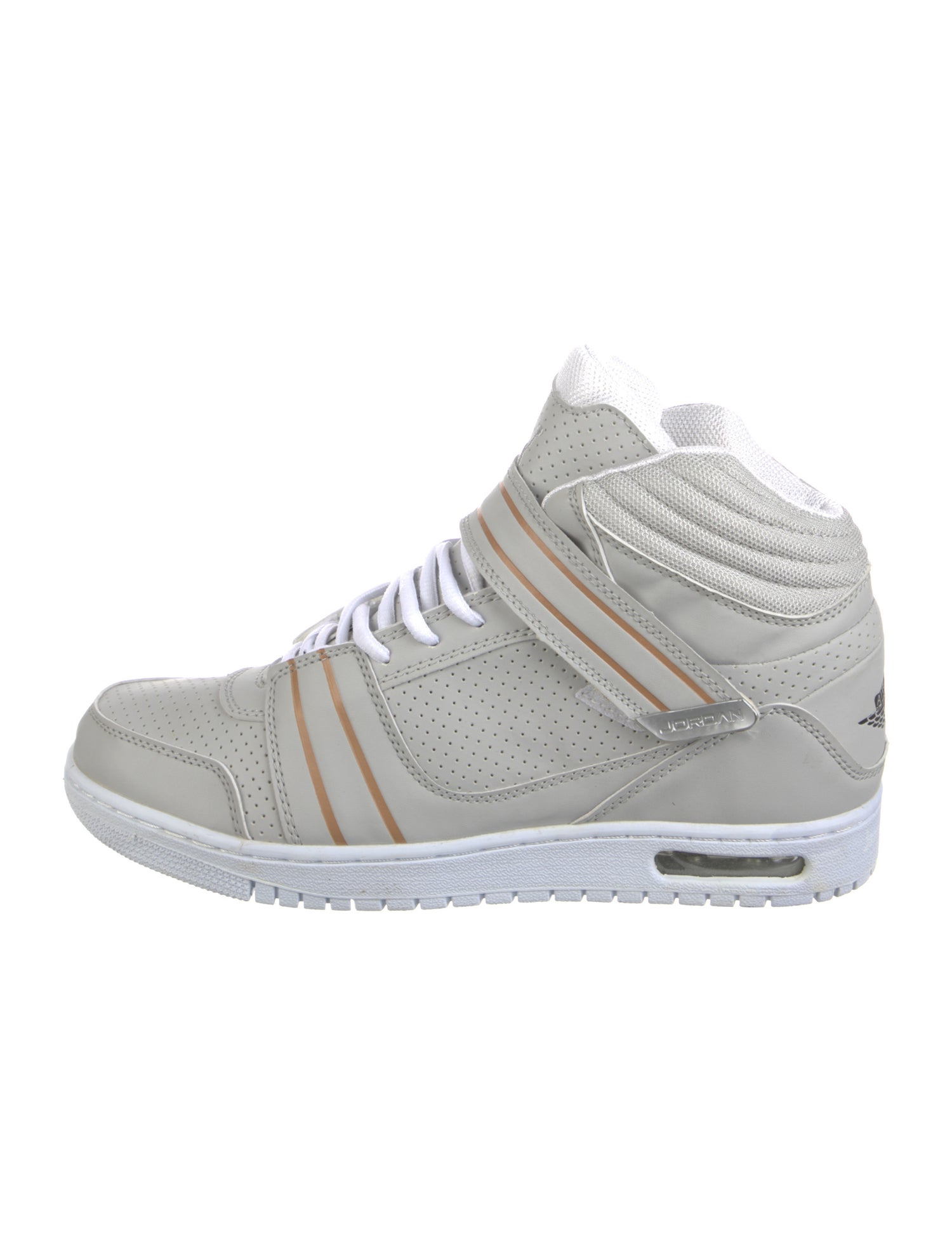 Jordan Leather Striped Sneakers