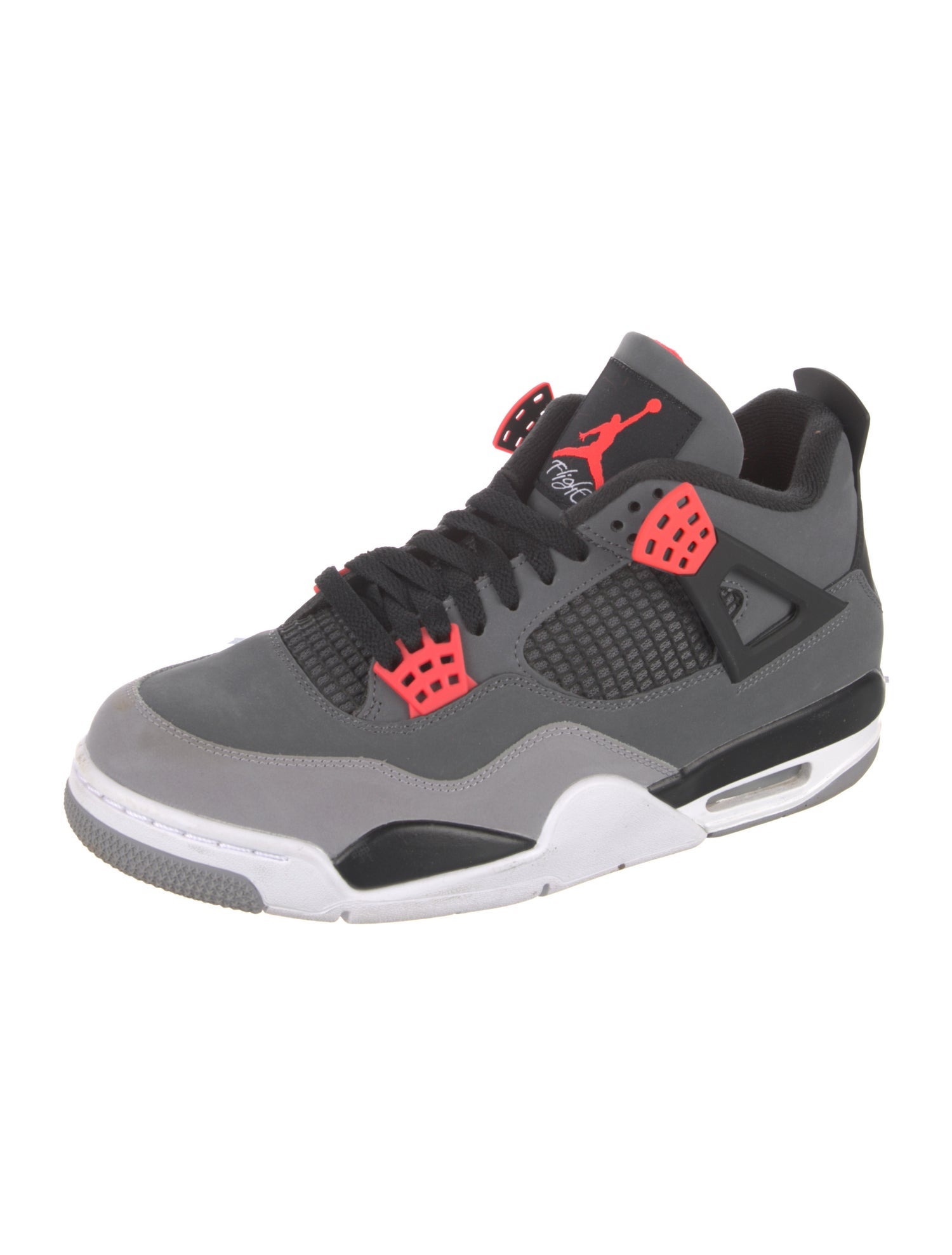 Jordan Leather Mesh Accents Sneakers