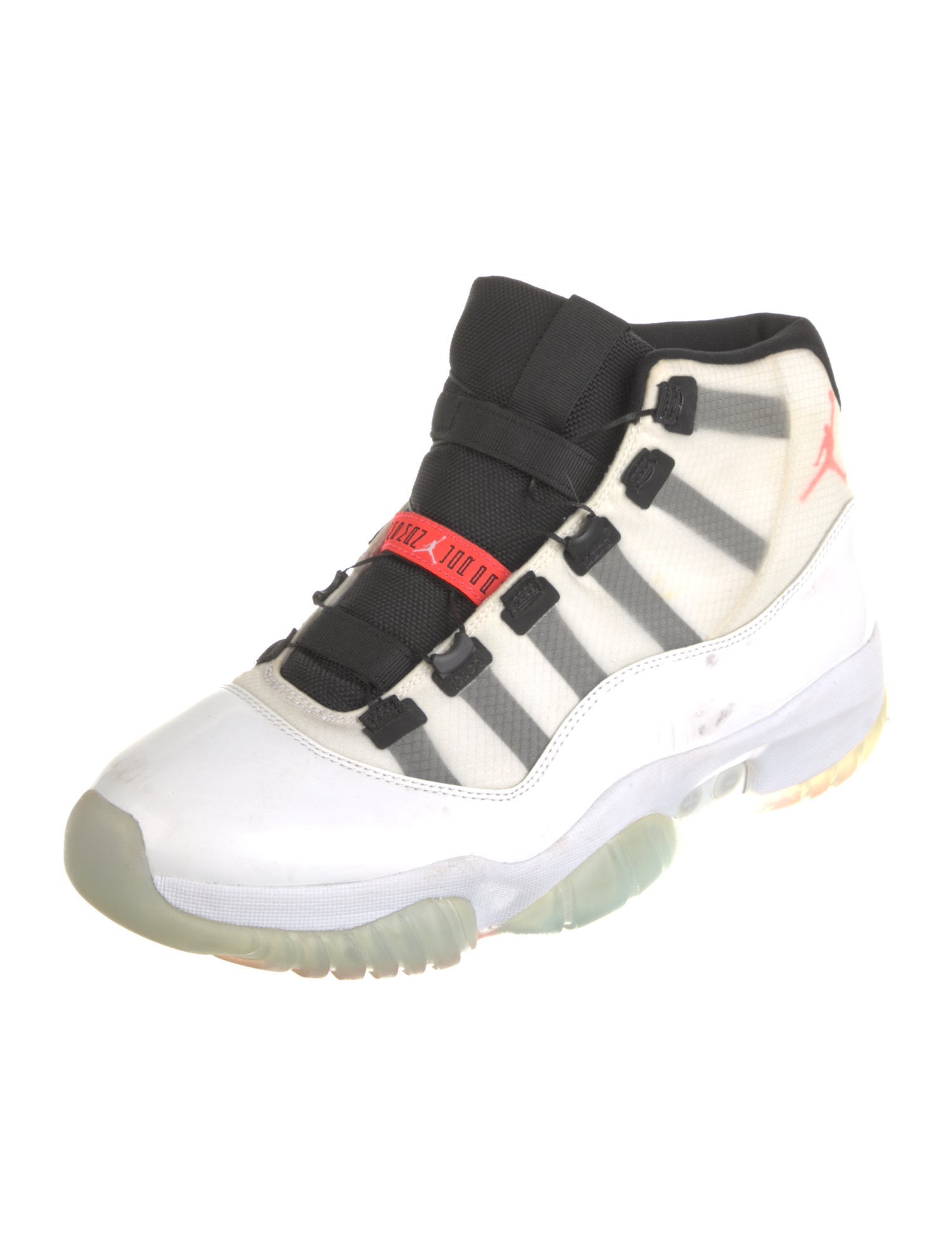 Jordan Leather Printed Athletic Sneakers