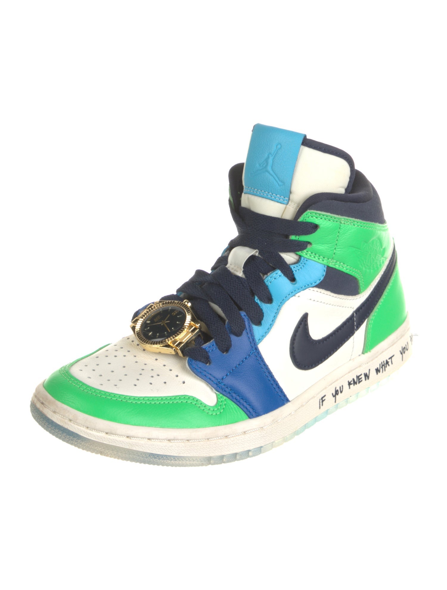 Jordan 1 Mid SE Fearless Melody Ehsani Wedge Sneakers