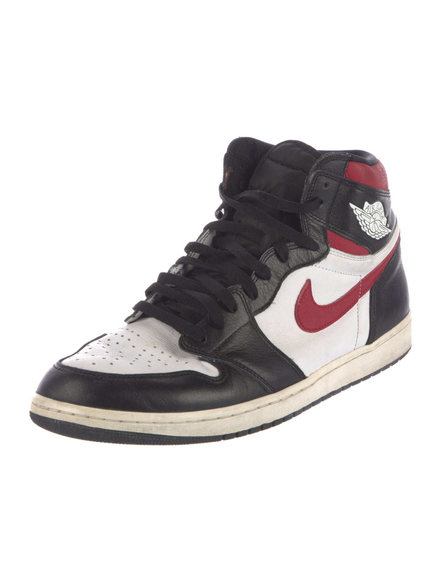 Jordan Leather Graphic Print Sneakers