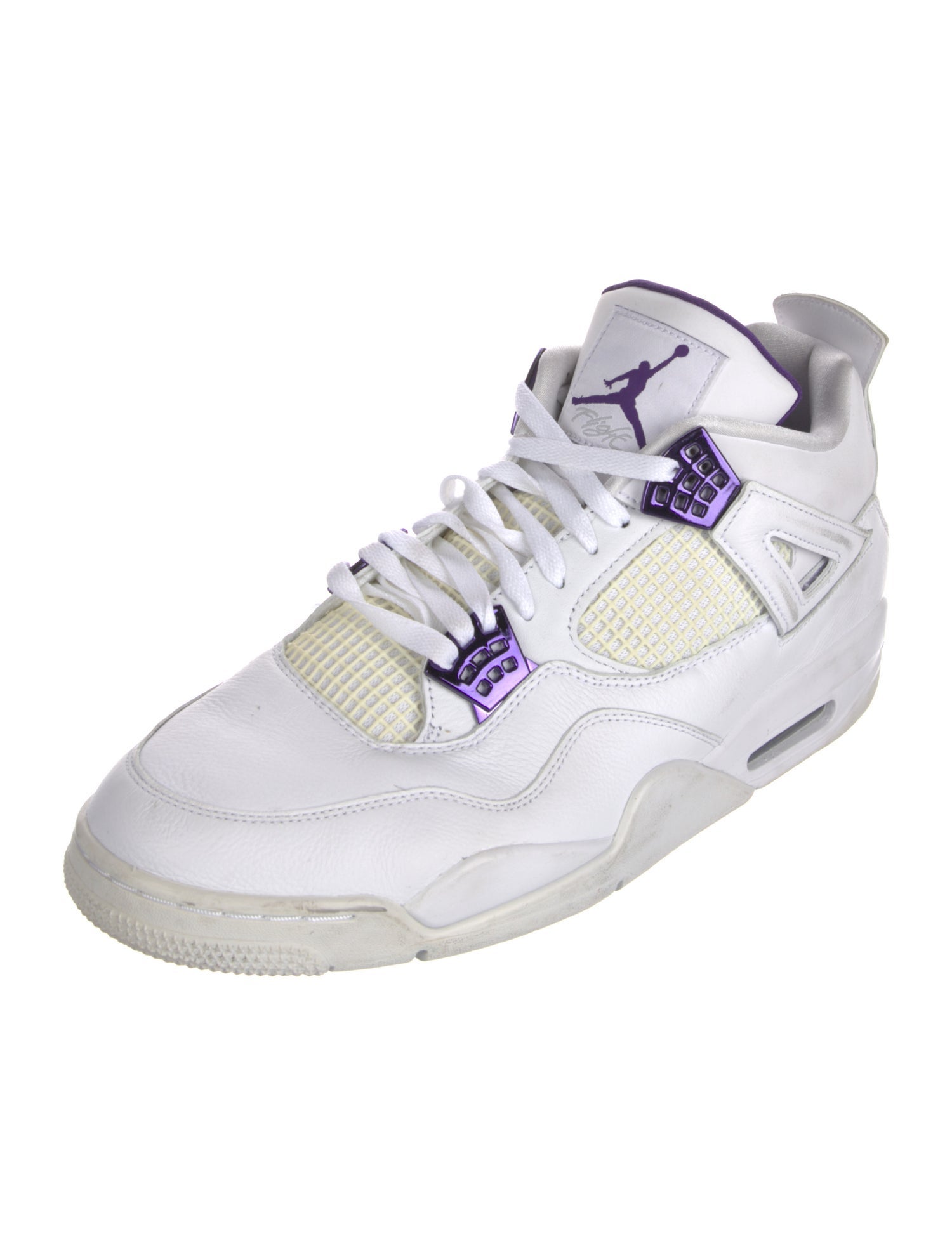Jordan 4 Retro 'Metallic Purple' Sneakers
