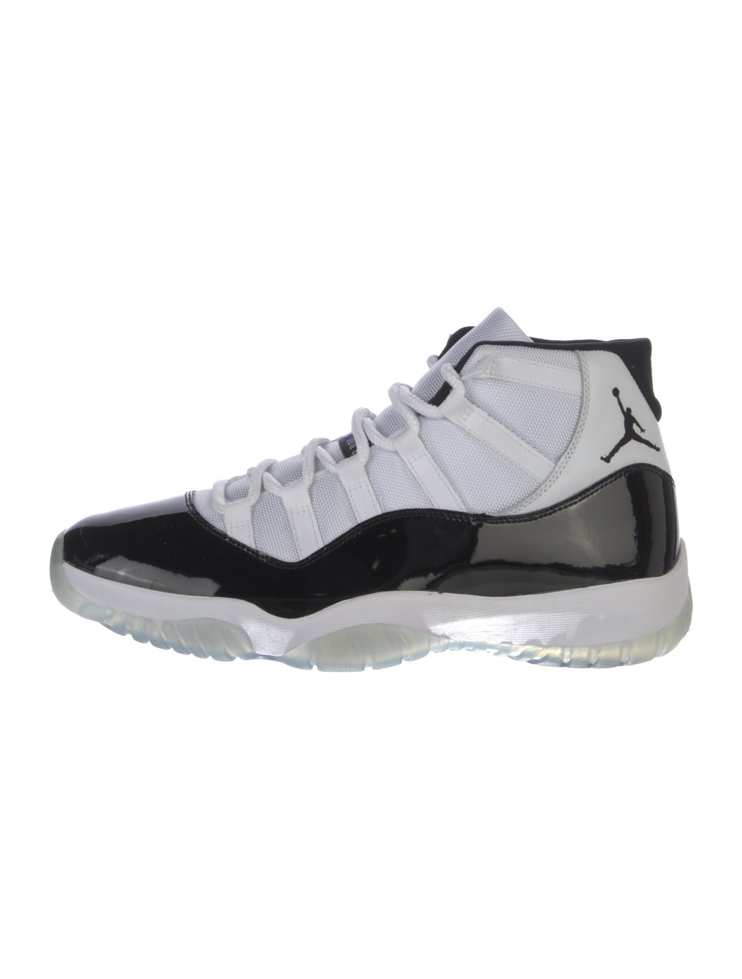 Jordan Patent Leather Colorblock Pattern Sneakers