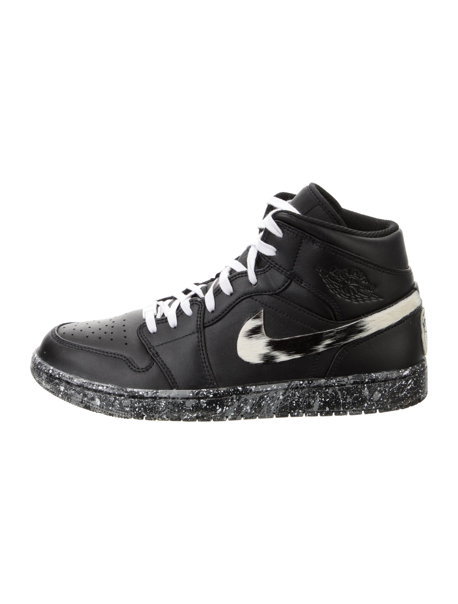 Jordan Leather Printed Sneakers