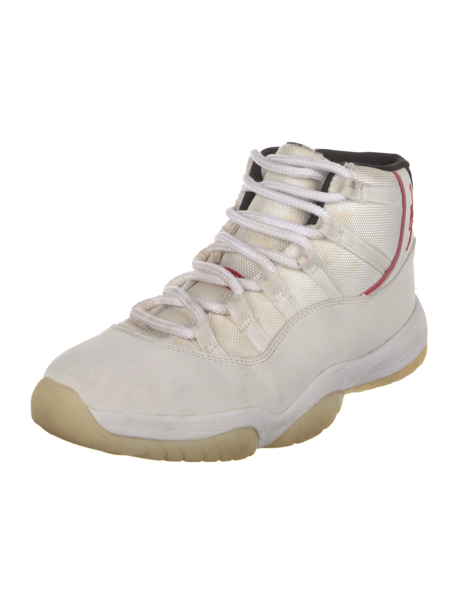 Jordan Leather Mesh Accents Sneakers