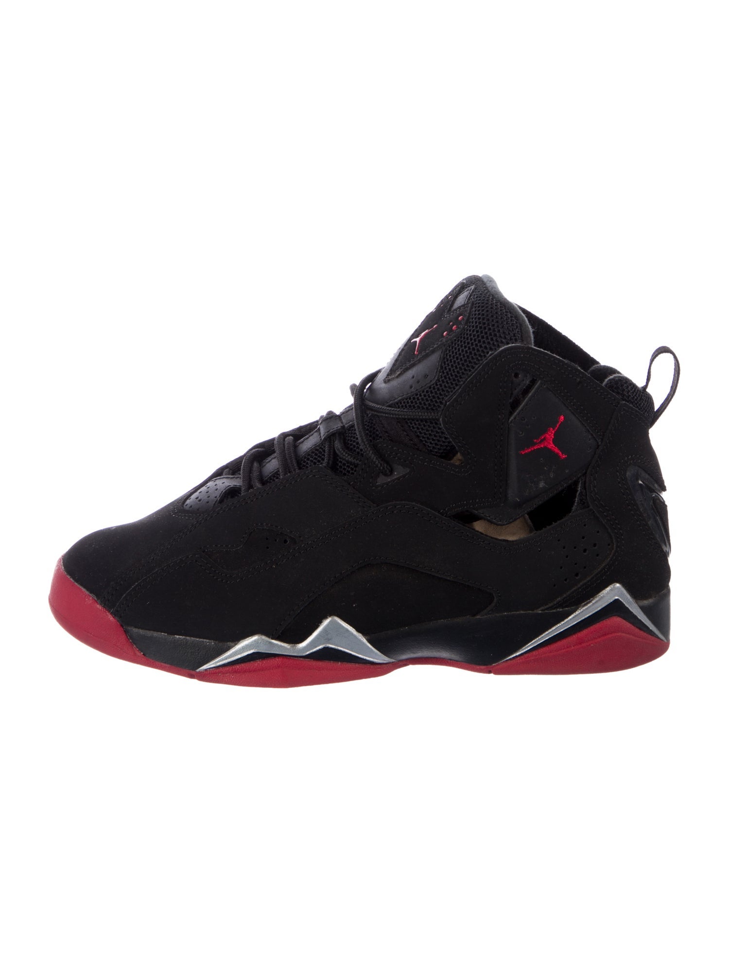 Jordan Boys' Air Jordan True Flight GS 'Black Red'