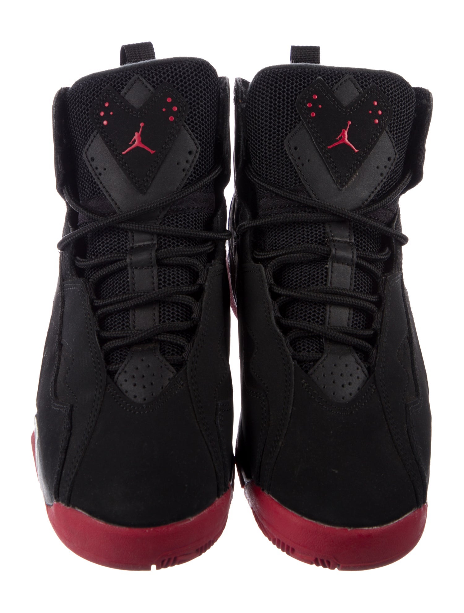 Jordan Boys' Air Jordan True Flight GS 'Black Red'