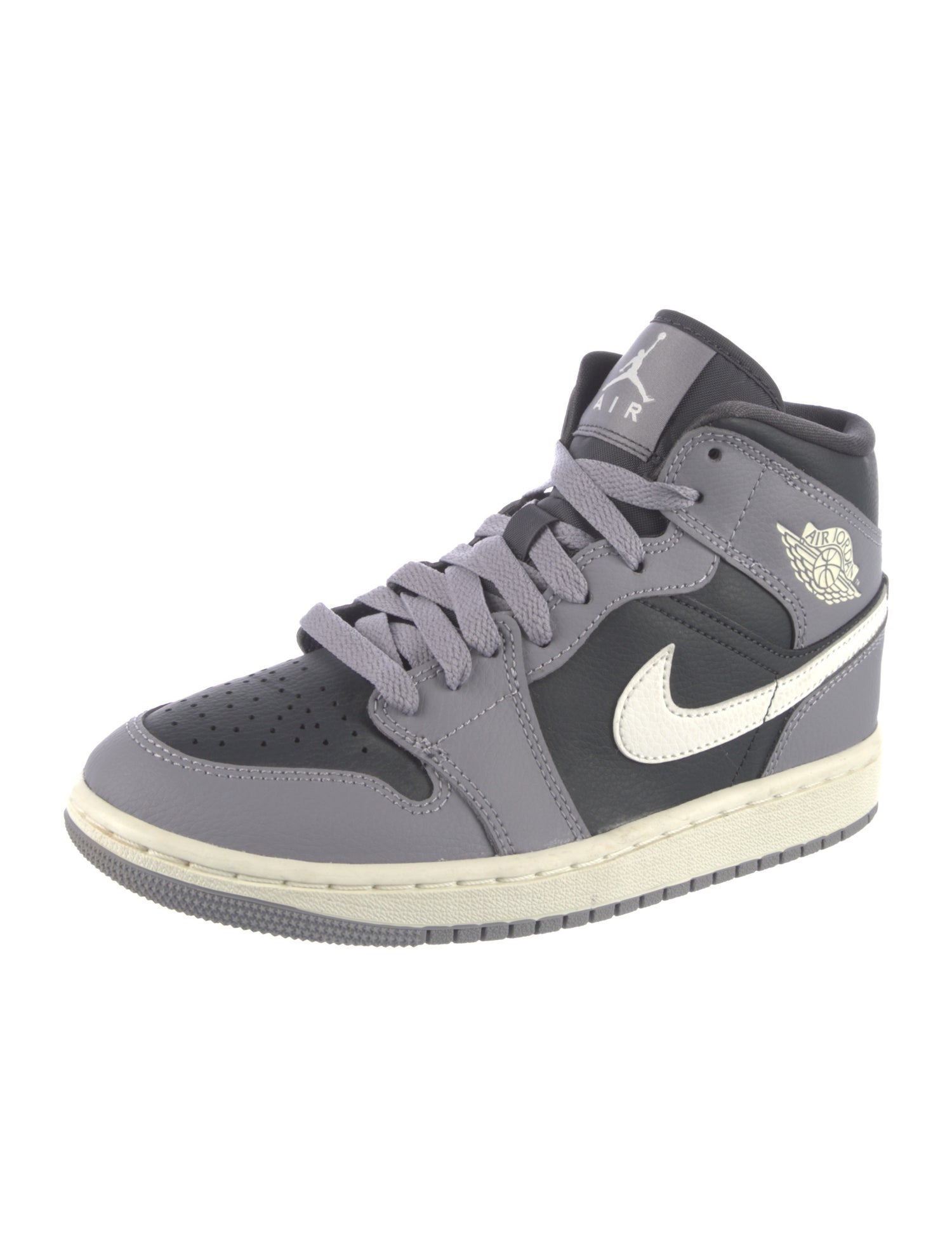 Jordan Leather Wedge Sneakers