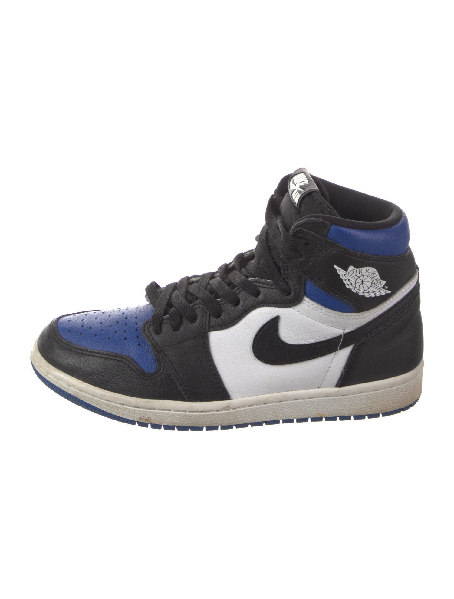 Jordan 1 Retro High Royal Toe Sneakers