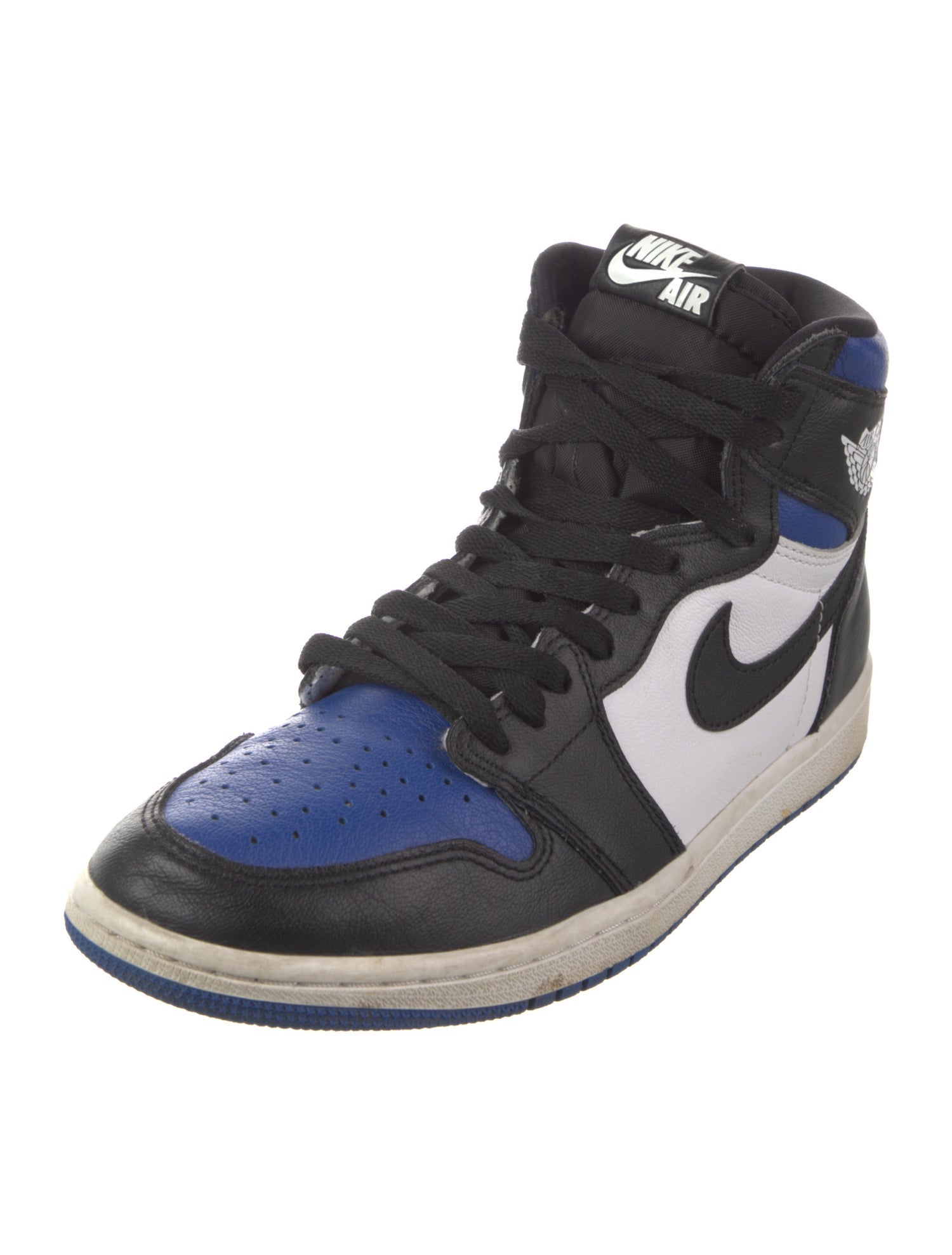 Jordan 1 Retro High Royal Toe Sneakers