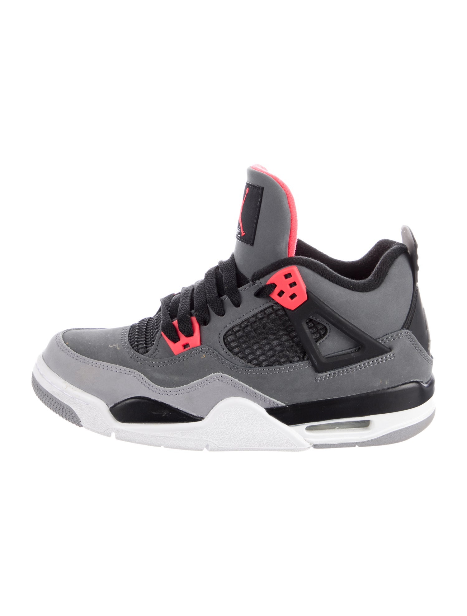 Jordan Boys' 4 Retro GS "Infrared" Low-Top Sneaker