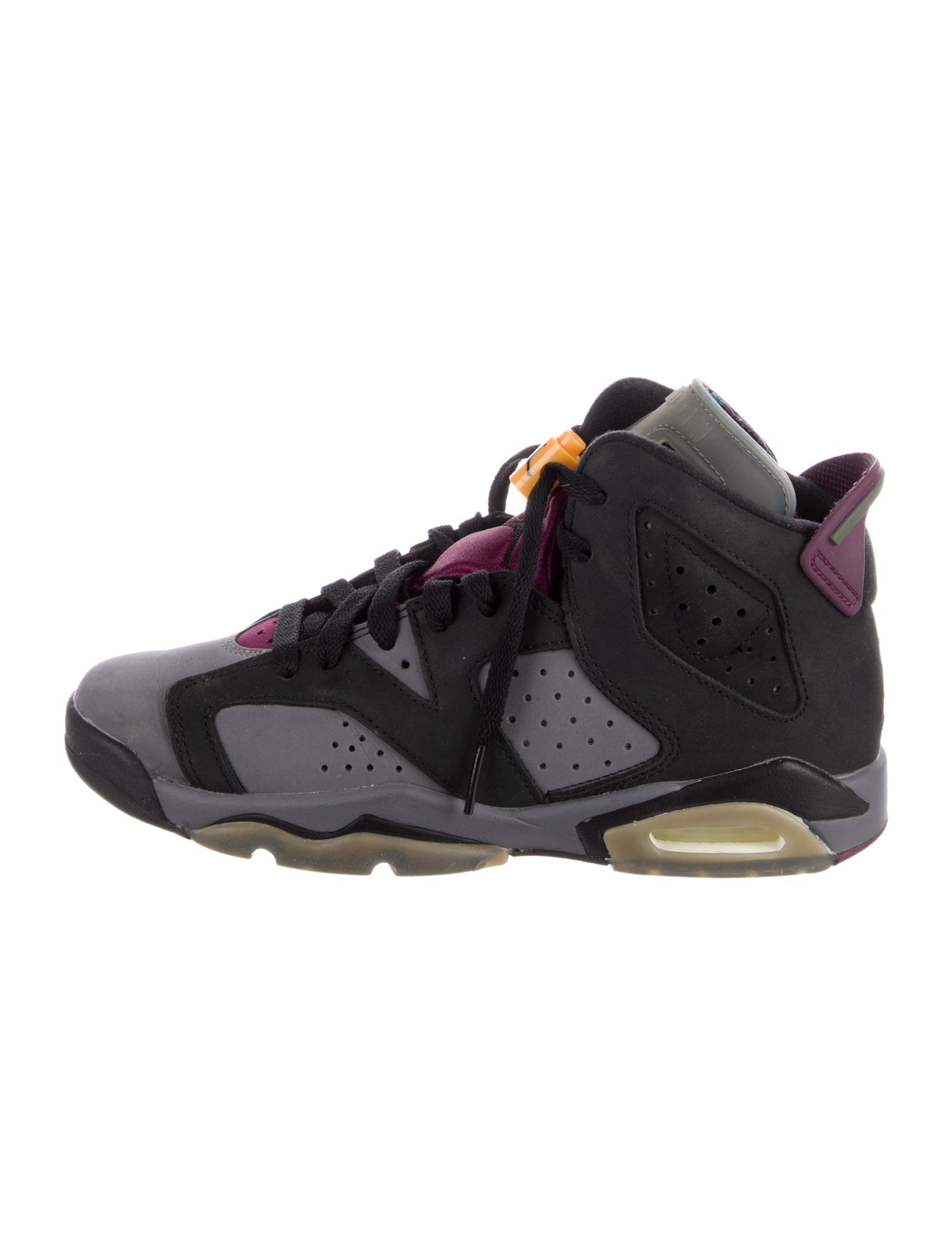 Jordan Boys' 6 Retro GS "Bordeaux" Low-Top Sneakers