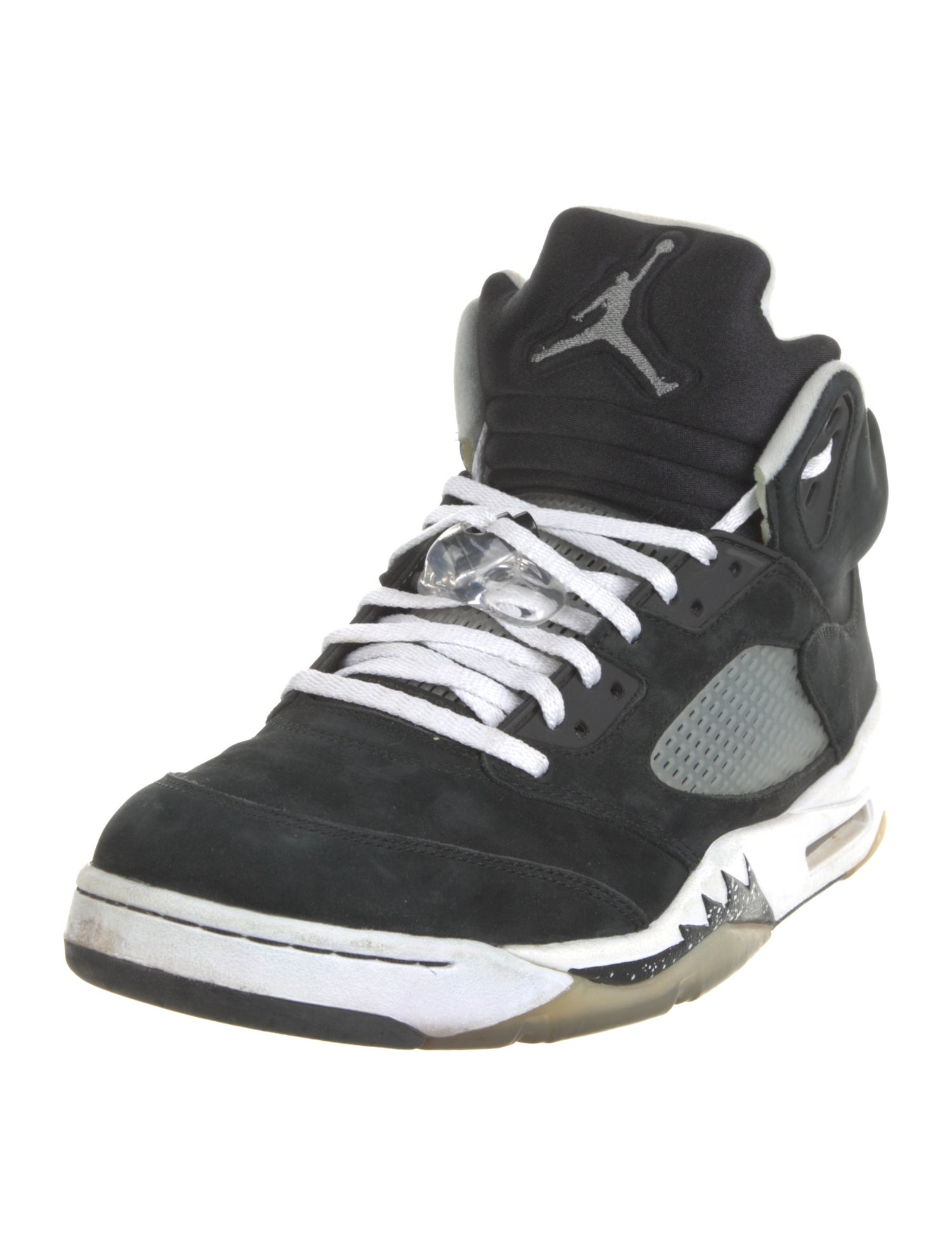 Jordan Nubuck Colorblock Pattern Athletic Sneakers