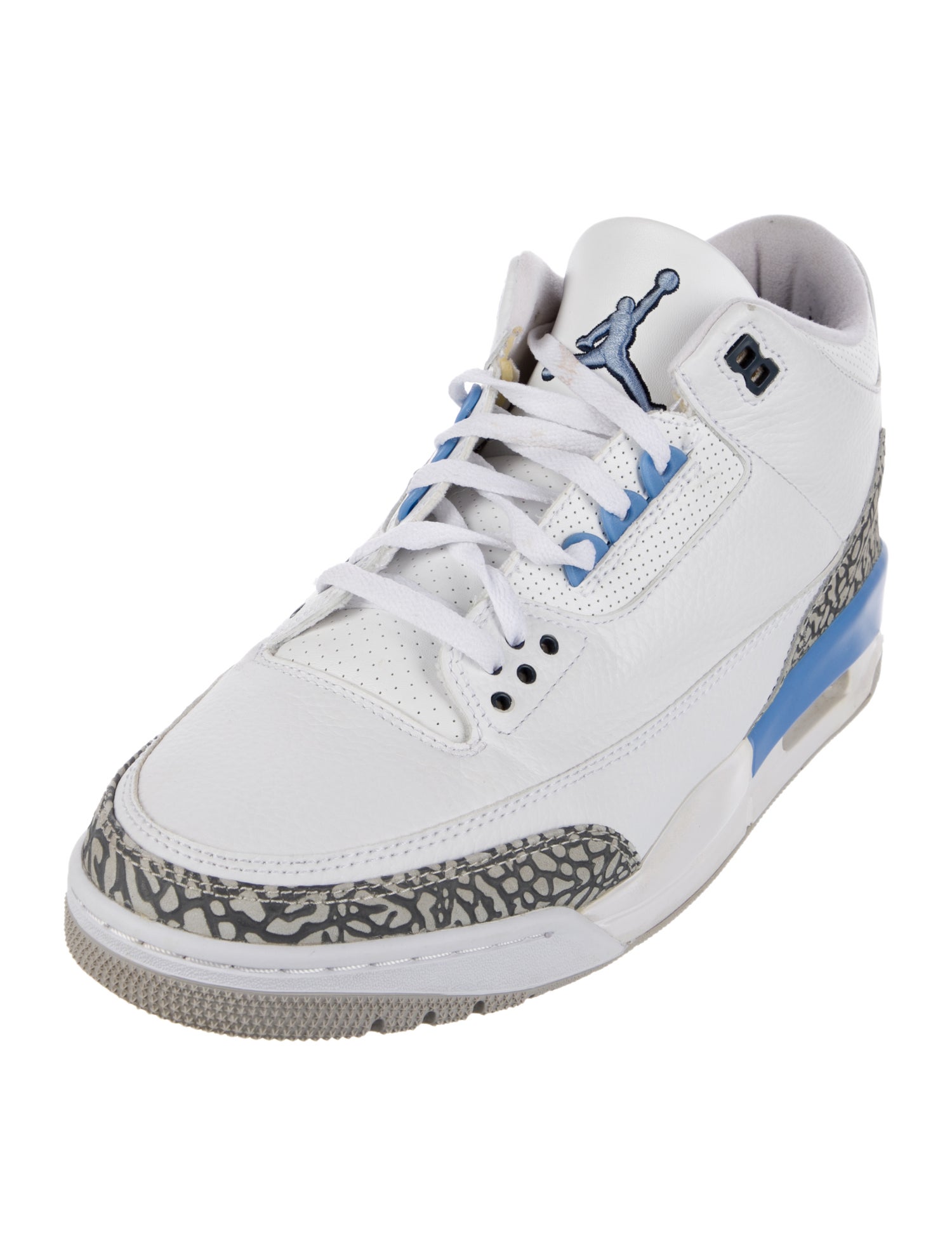 Jordan Leather Printed Athletic Sneakers