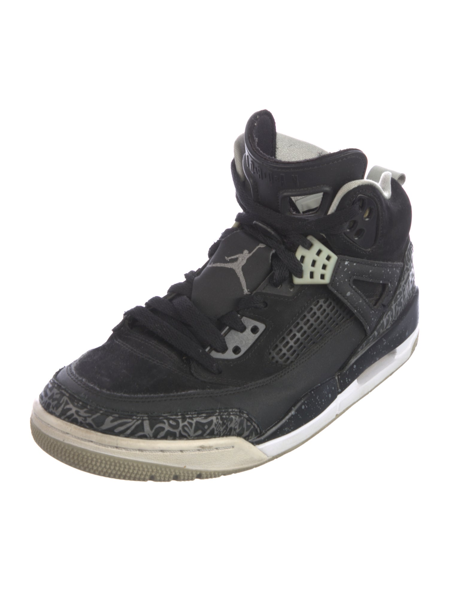 Jordan Suede Printed Sneakers