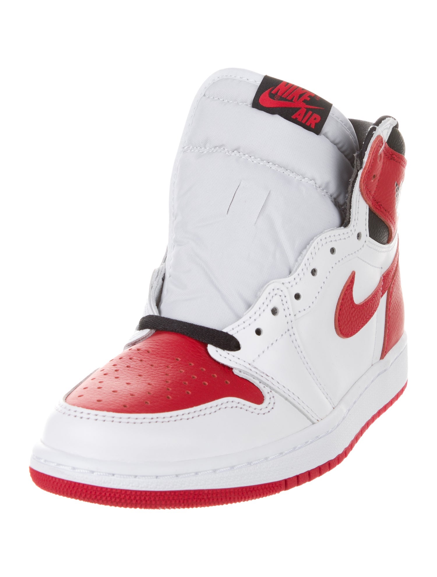 Jordan Leather Colorblock Pattern Sneakers