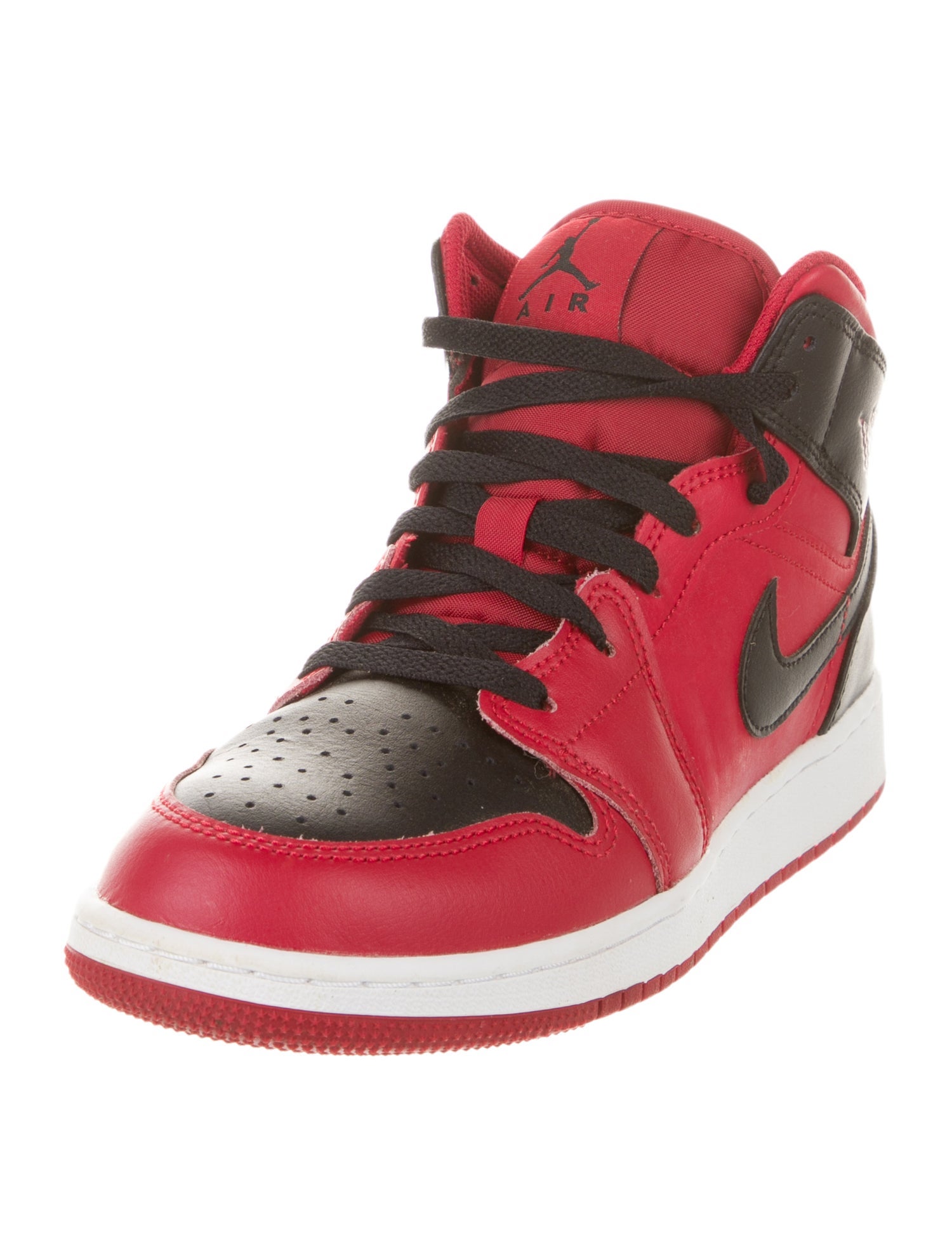 Jordan Kids' 1 Mid 'Reverse Bred' (2021) (GS) Sneakers