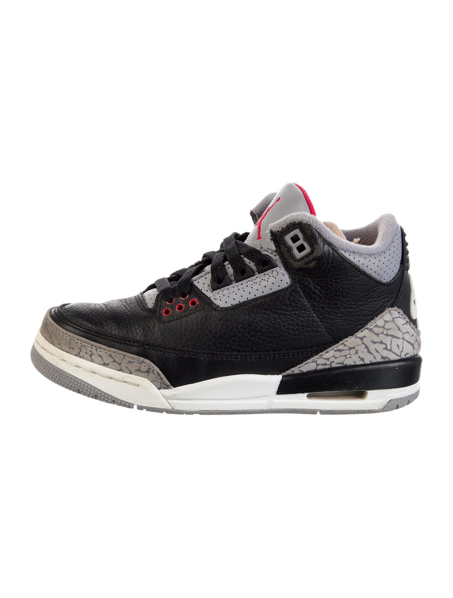 Jordan Boys' 3 Retro OG GS 'Black Cement' 2024 Sneakers