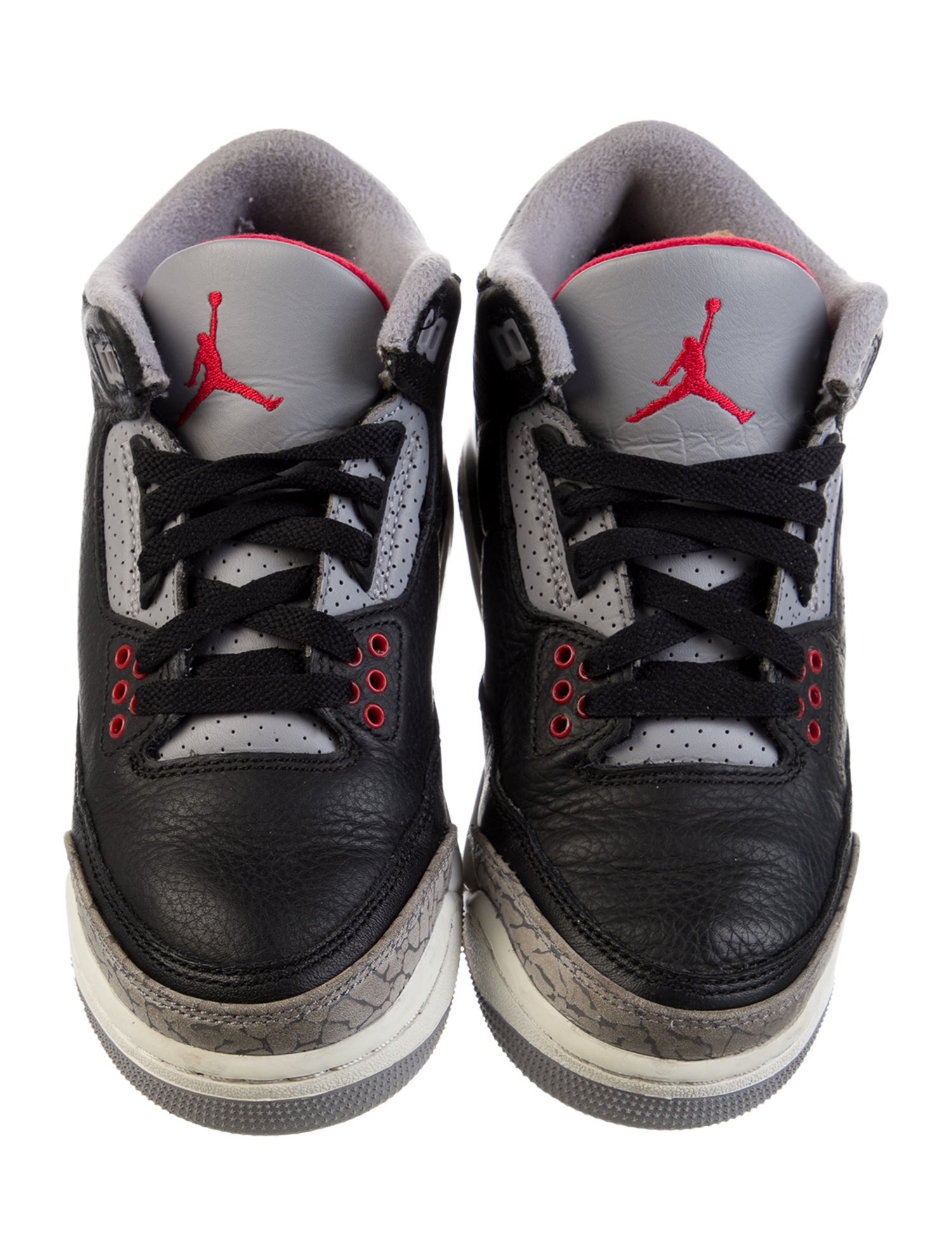Jordan Boys' 3 Retro OG GS 'Black Cement' 2024 Sneakers