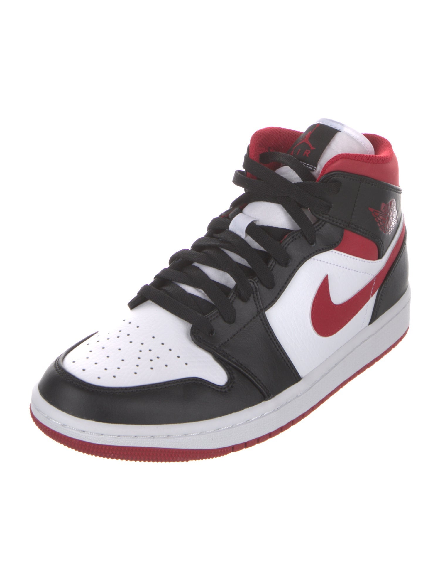 Jordan Leather Colorblock Pattern Sneakers w/ Tags