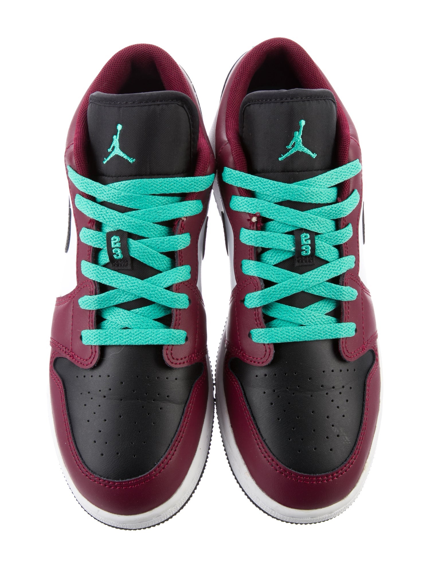 Jordan 1 Low Leather Sneakers