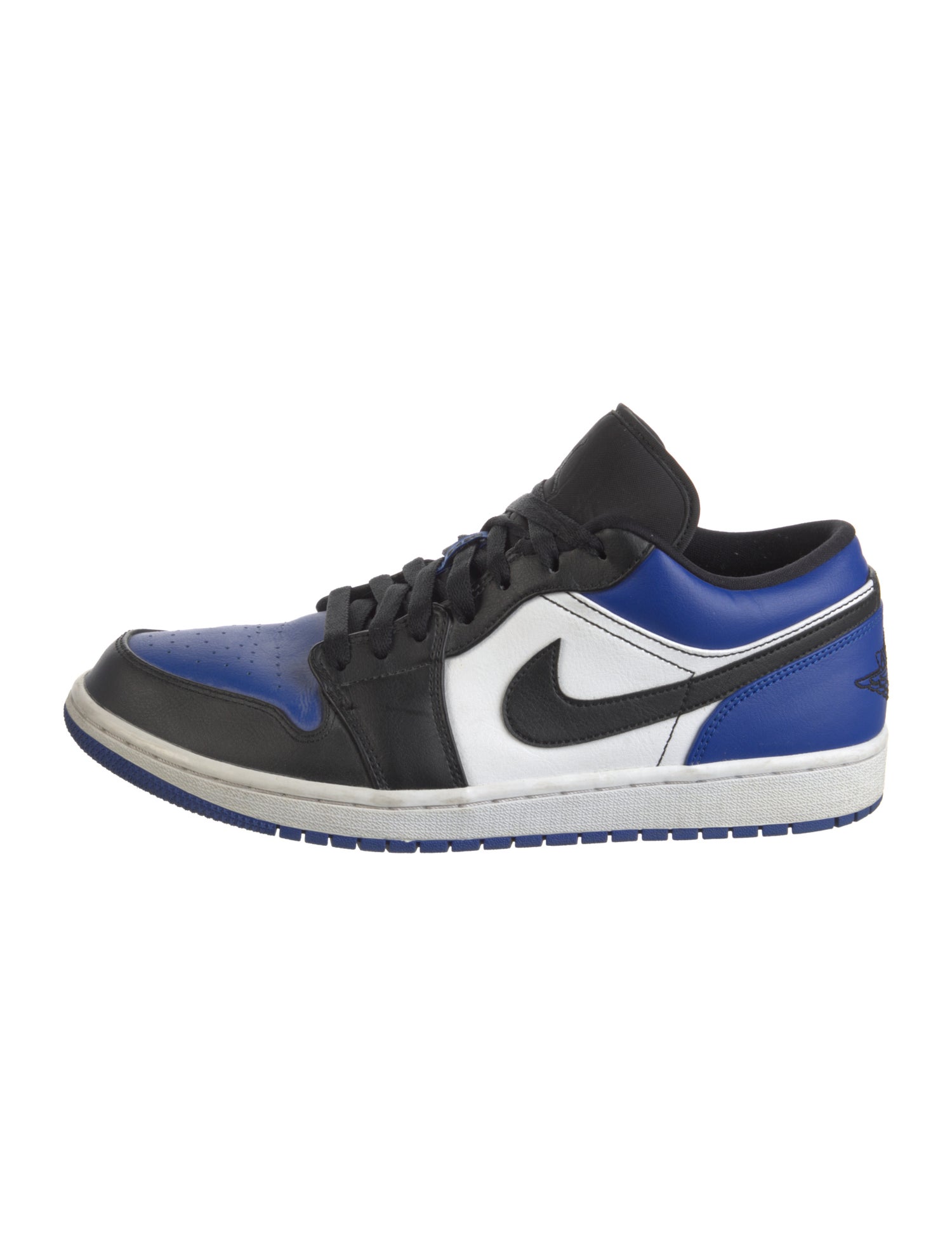 Jordan 1 Low 'Royal Toe' Athletic Sneakers