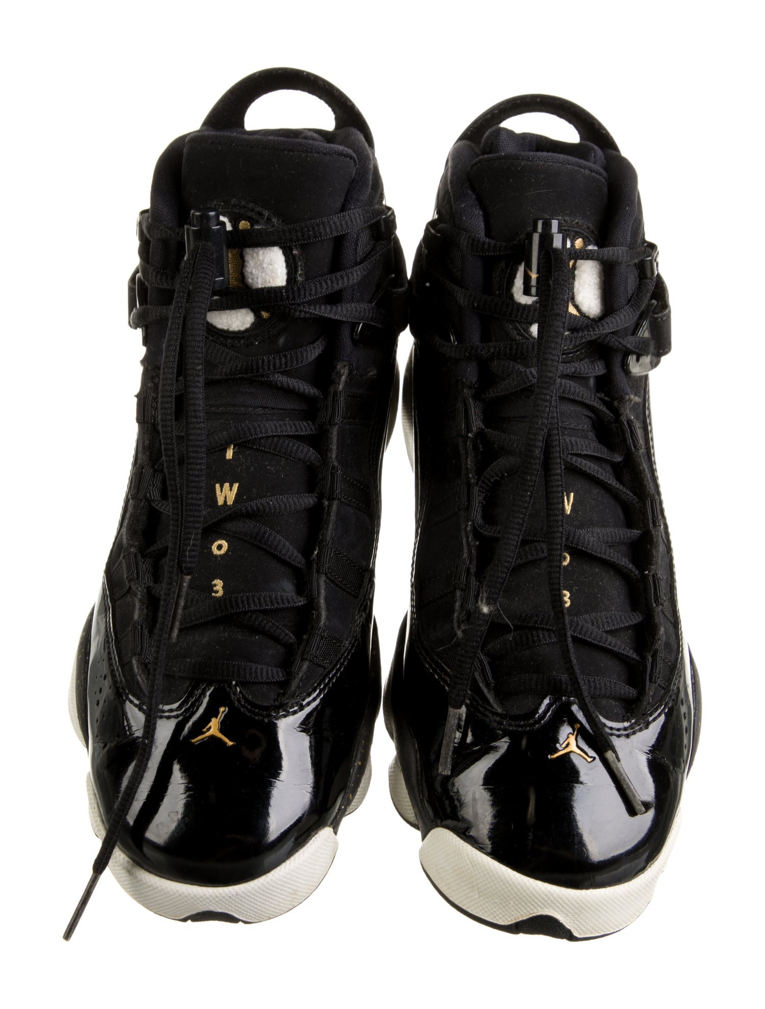 Jordan Boys' 6 Rings High Top Sneakers (GS)