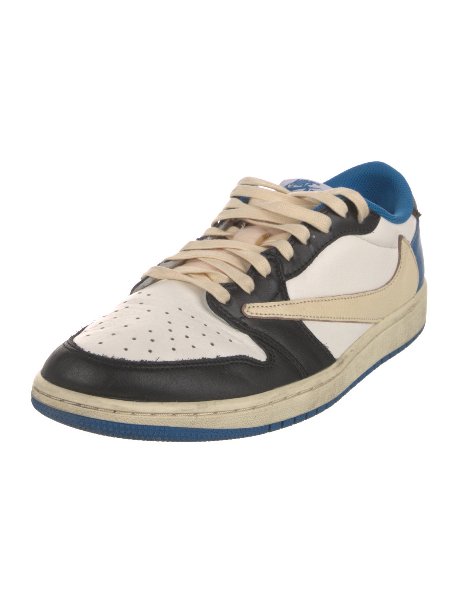 Jordan x Fragment Design 1 Retro Low OG SP Athletic Sneakers