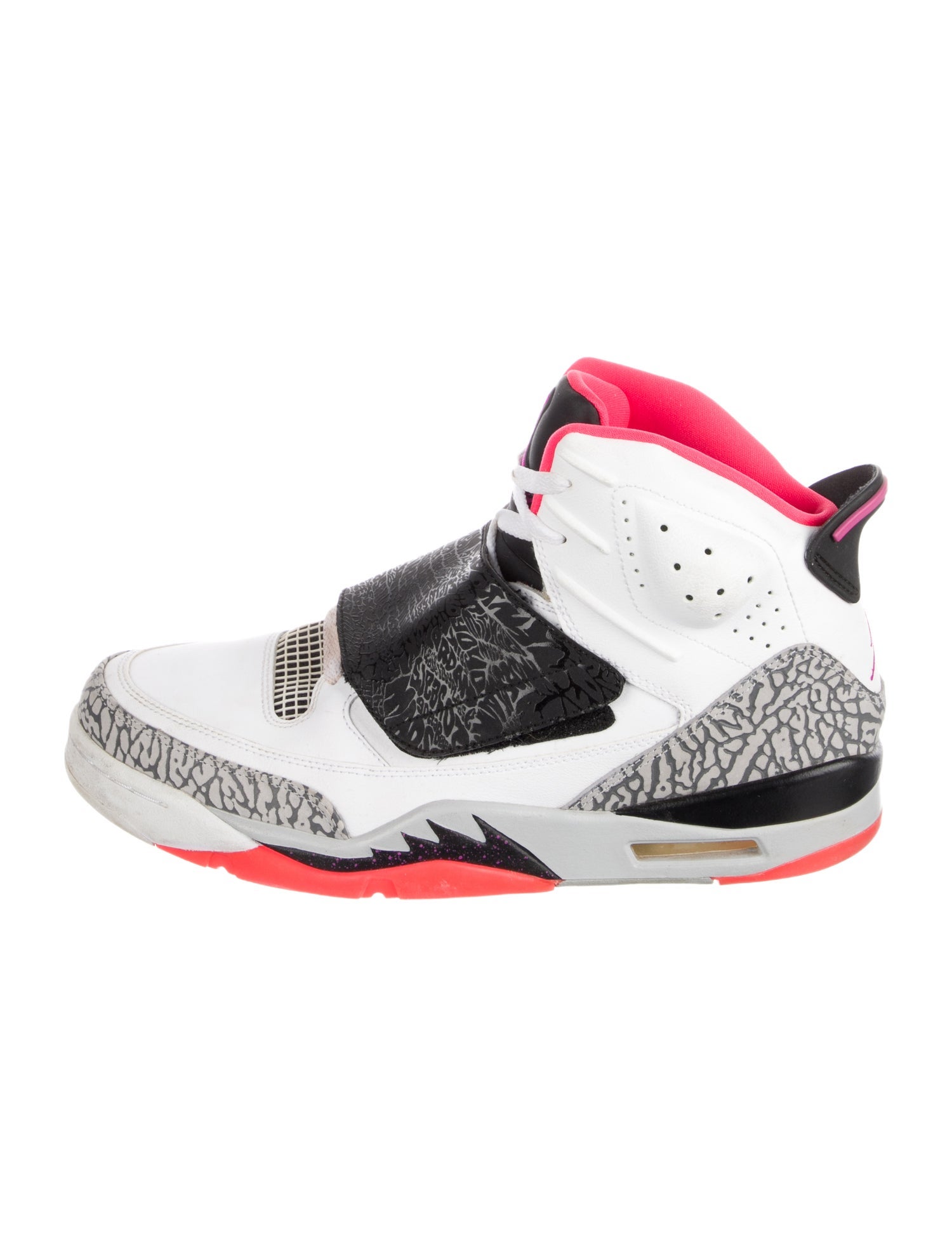 Jordan Leather Printed Sneakers